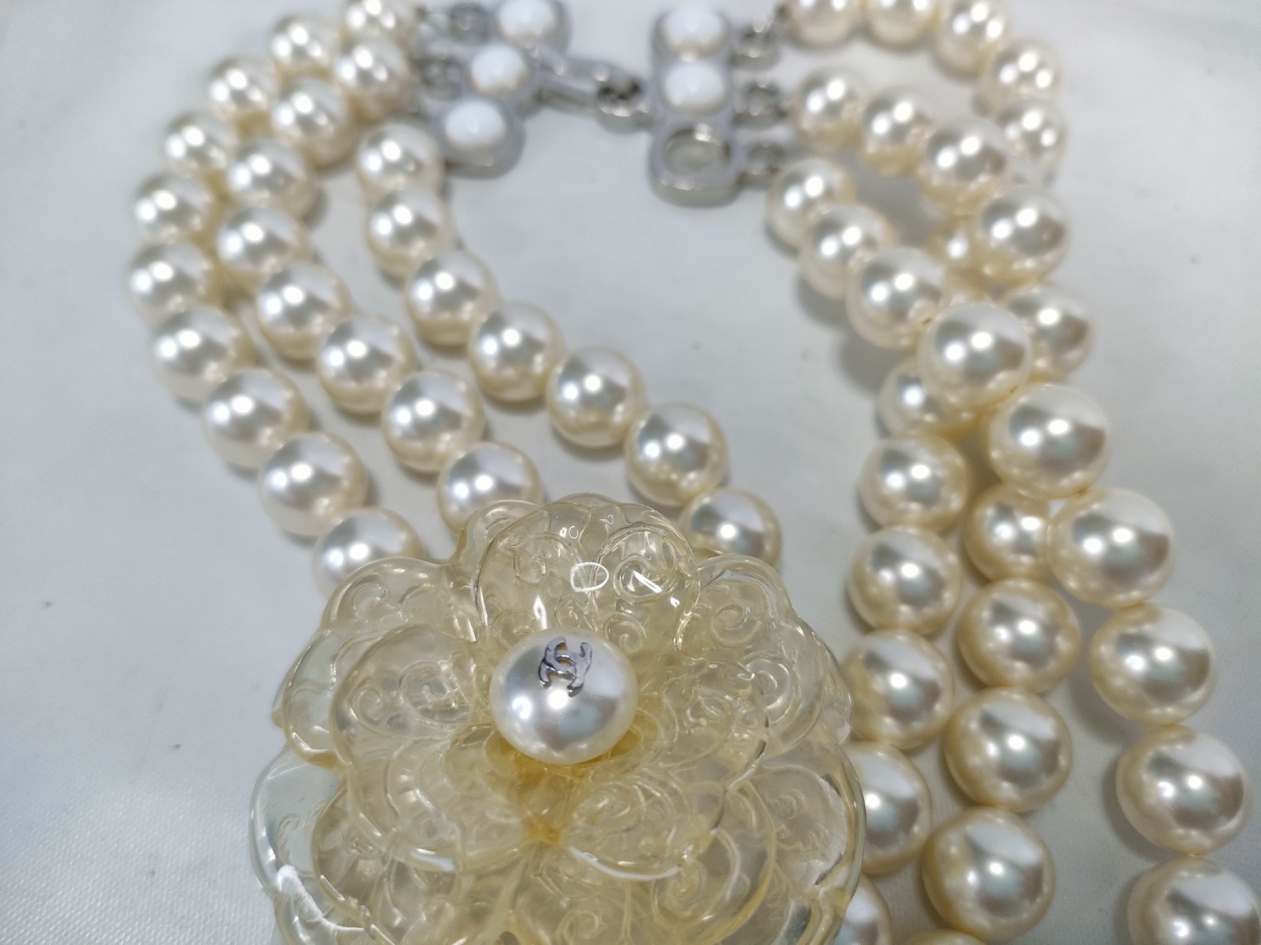 03P Camellia Pearl Necklace — view 8