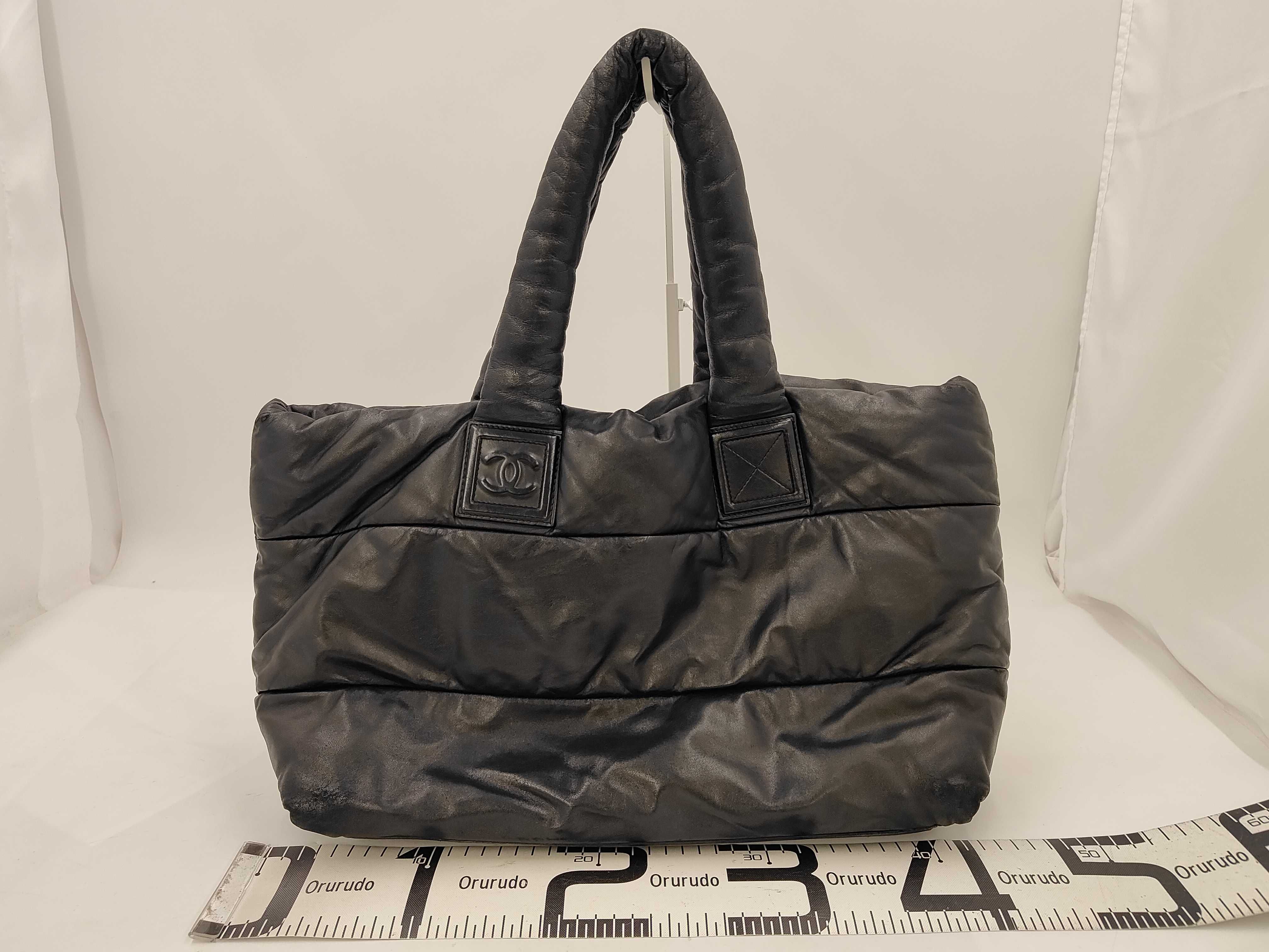 Leather Cocoon Tote Bag — view 2