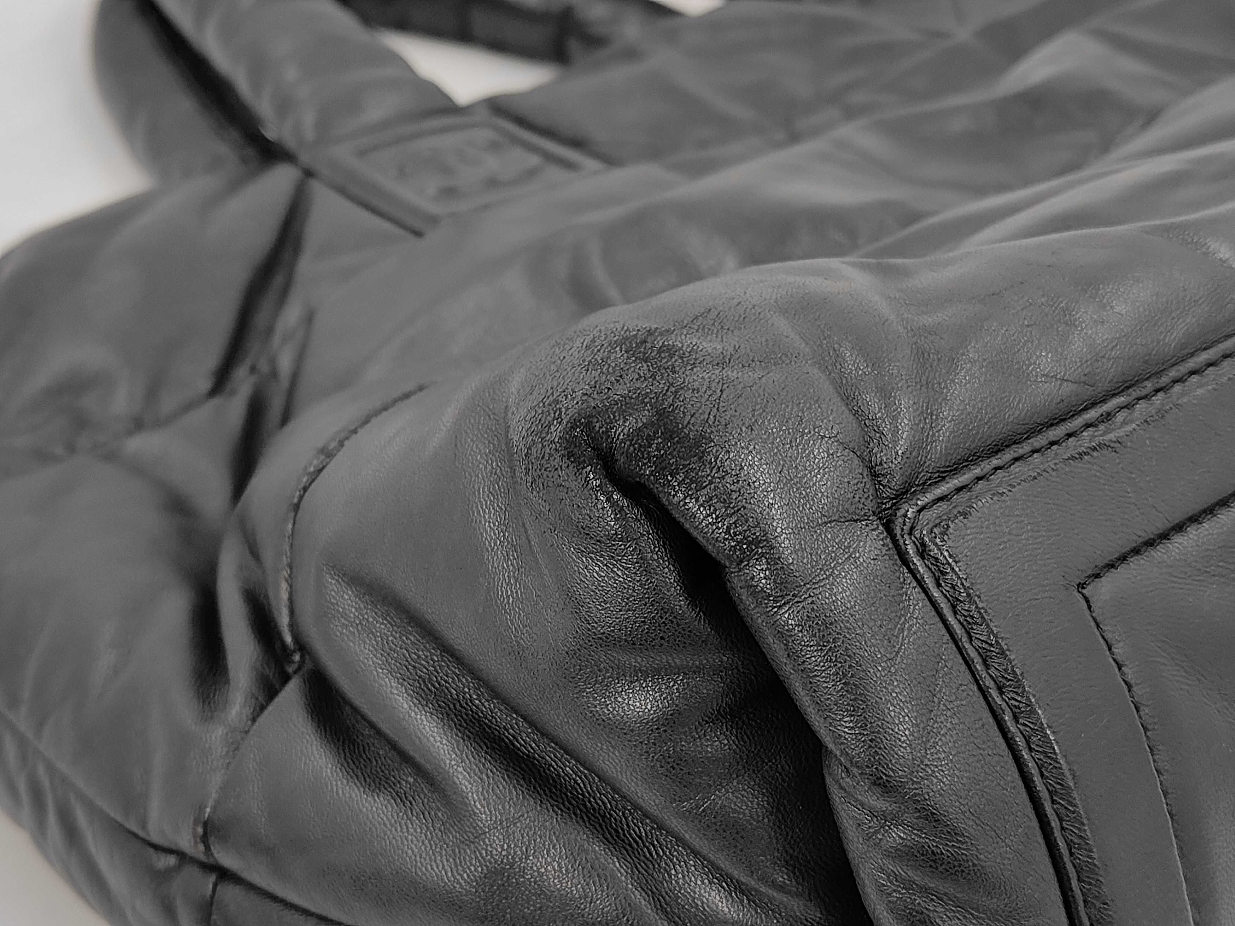 Leather Cocoon Tote Bag — view 6
