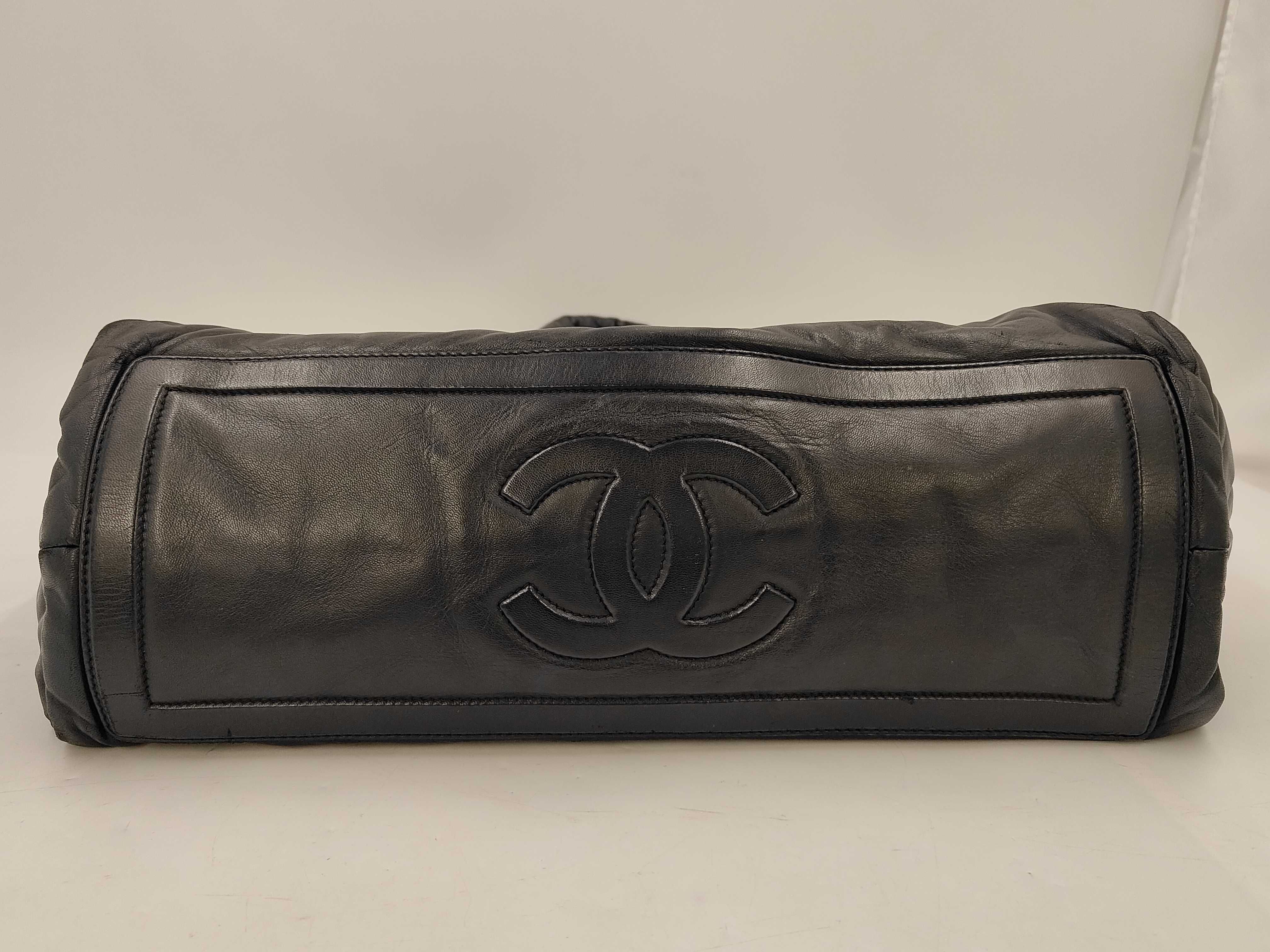 Leather Cocoon Tote Bag — view 7