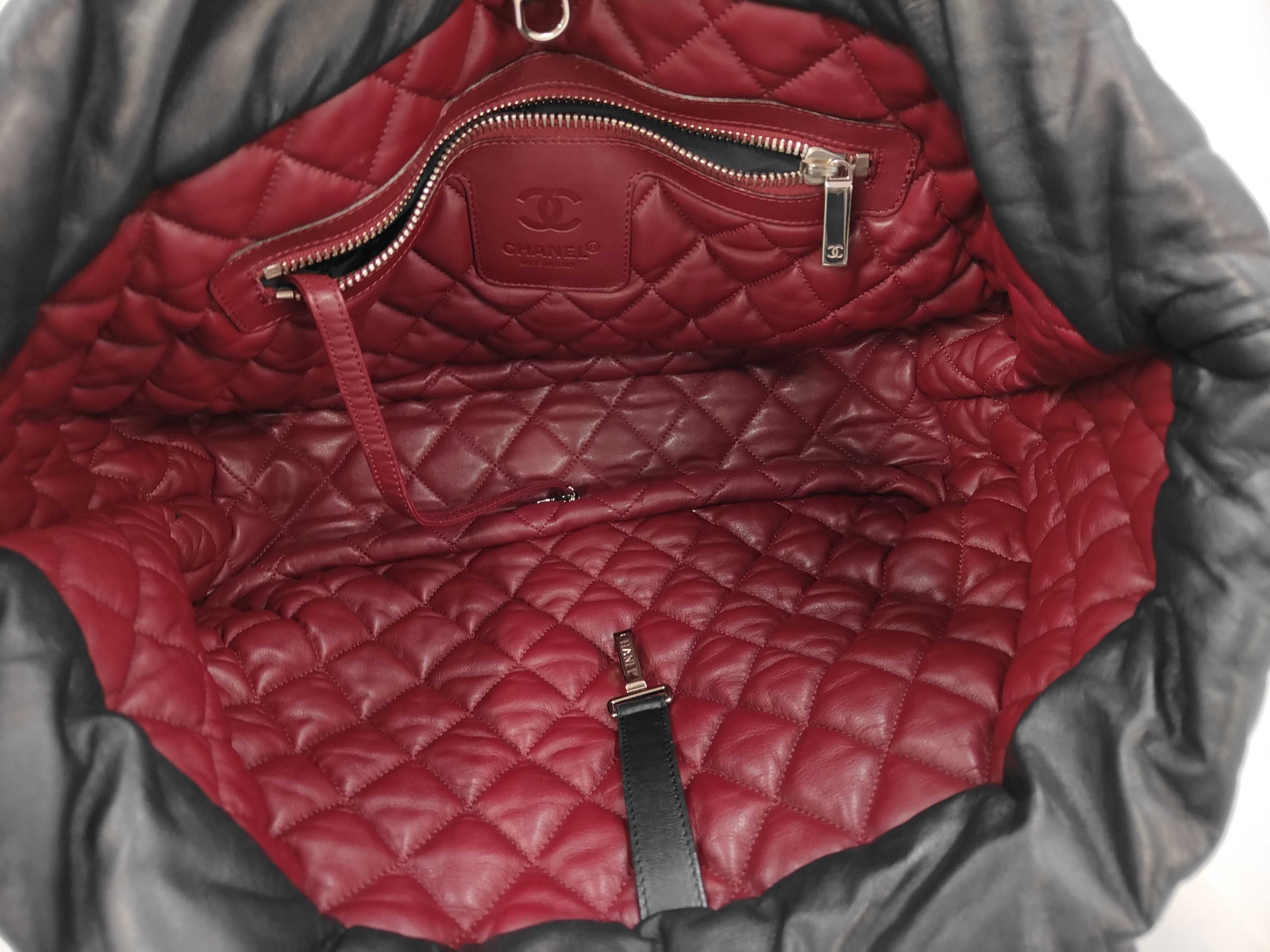 Leather Cocoon Tote Bag — view 8