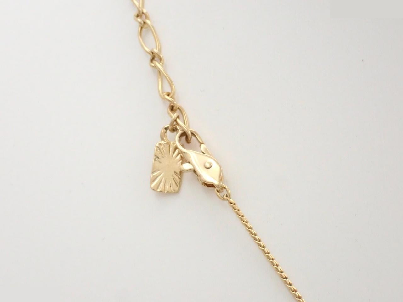 Cassandra Rhinestone Necklace, Black — view 2