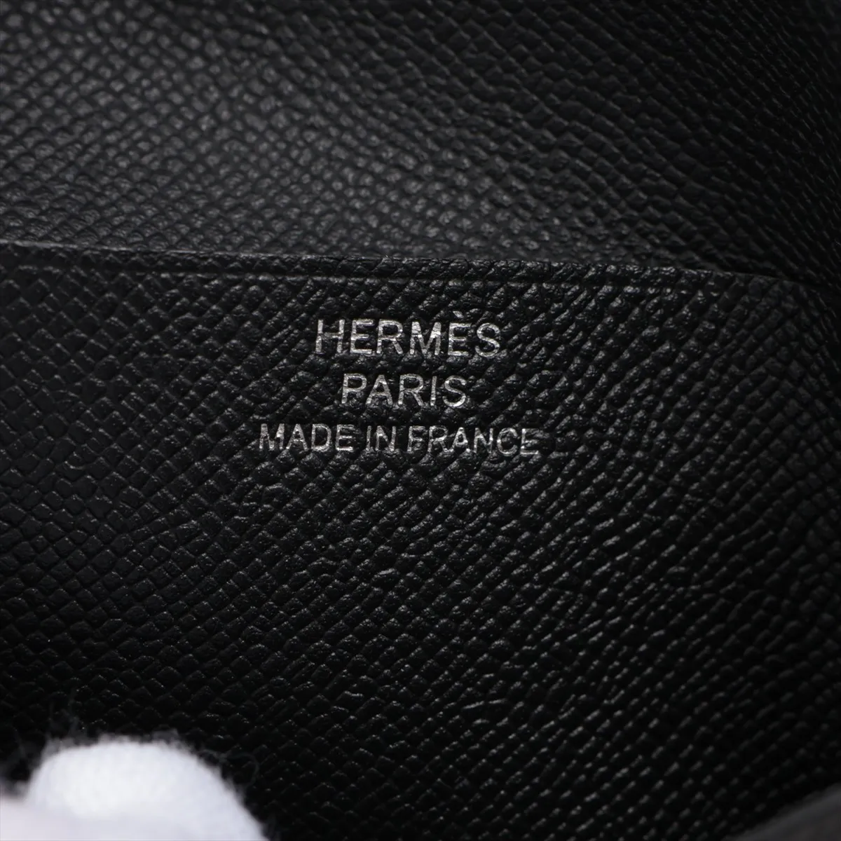 Bearn Compact Vaux Madame Compact Wallet Black Silver Hardware W:2024 — view 8