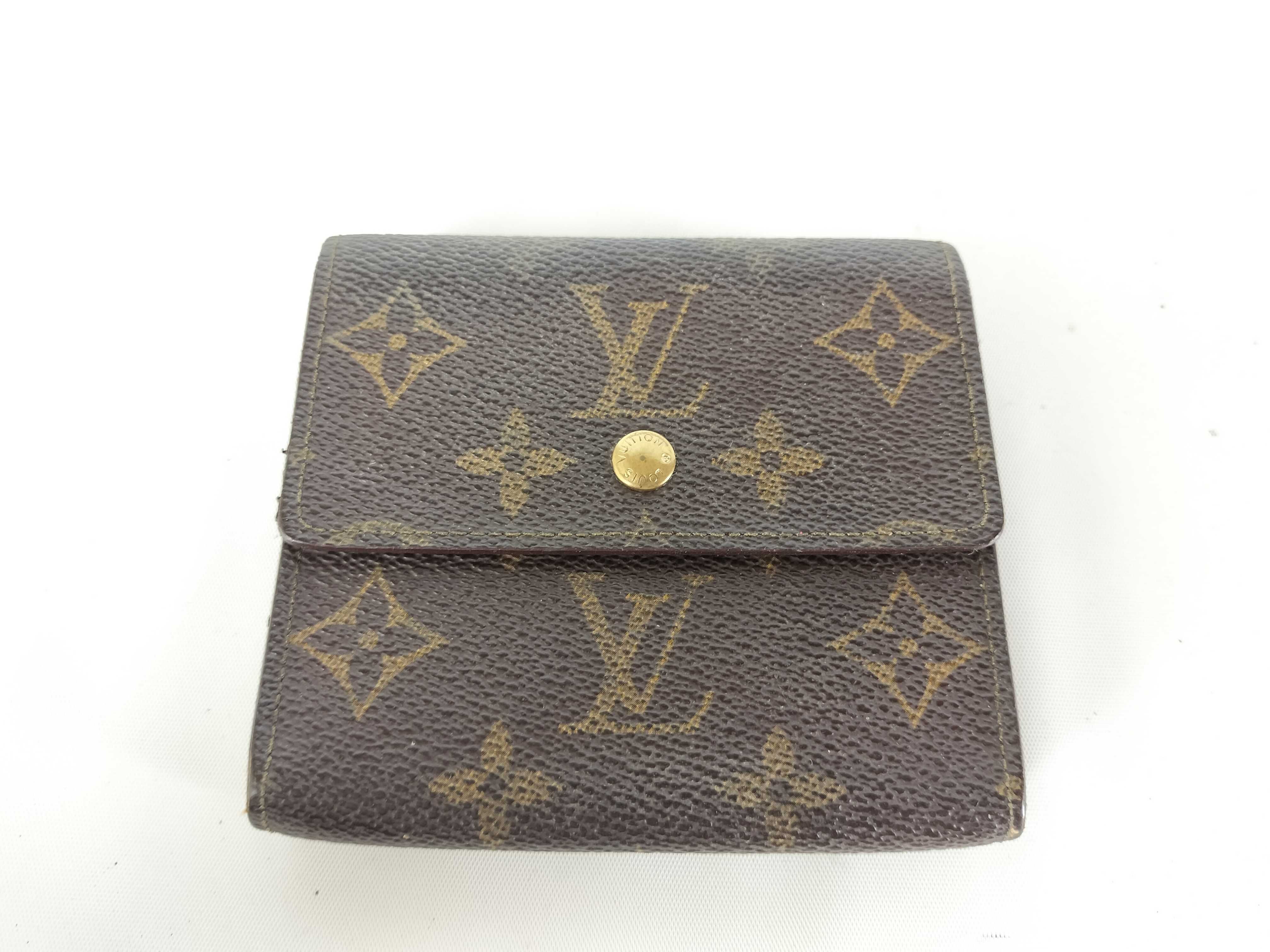 Monogram Double Snap Wallet
