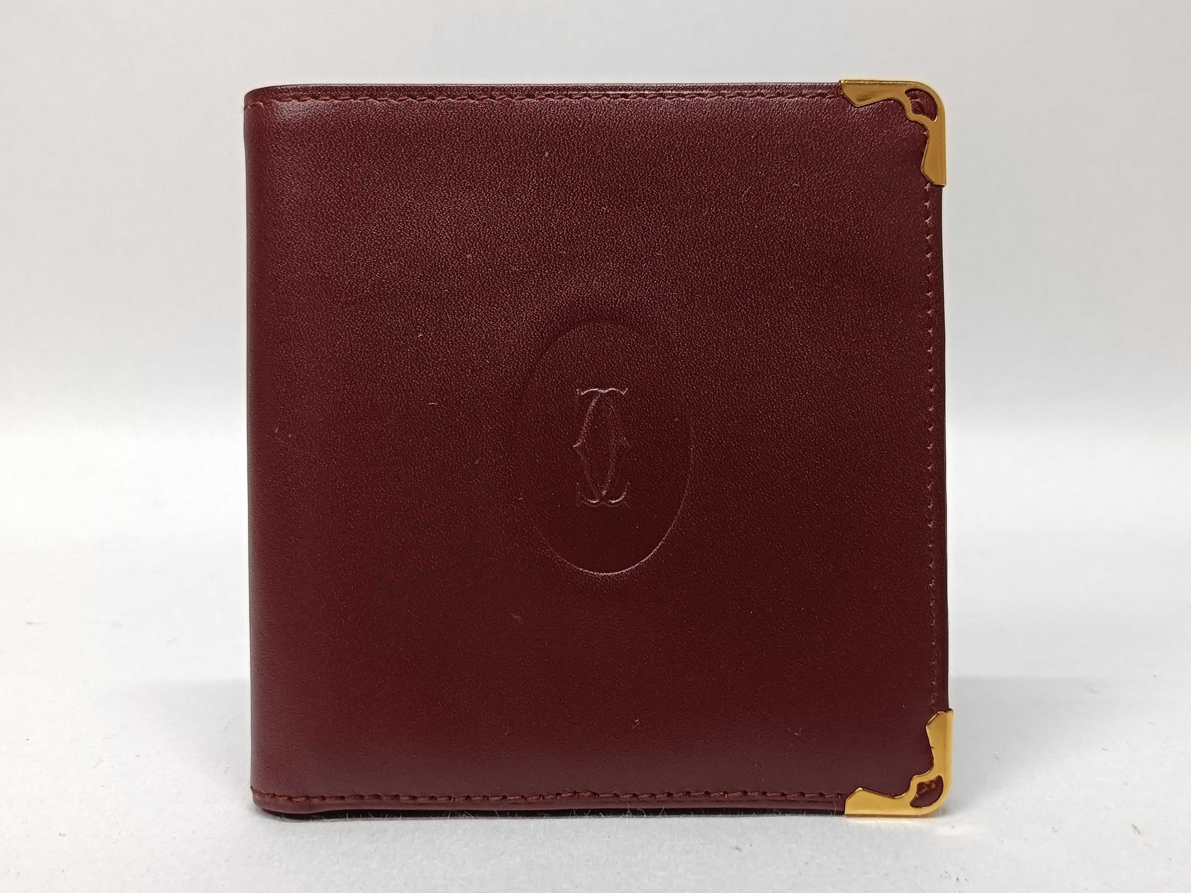 Must de Cartier Leather Bifold Wallet