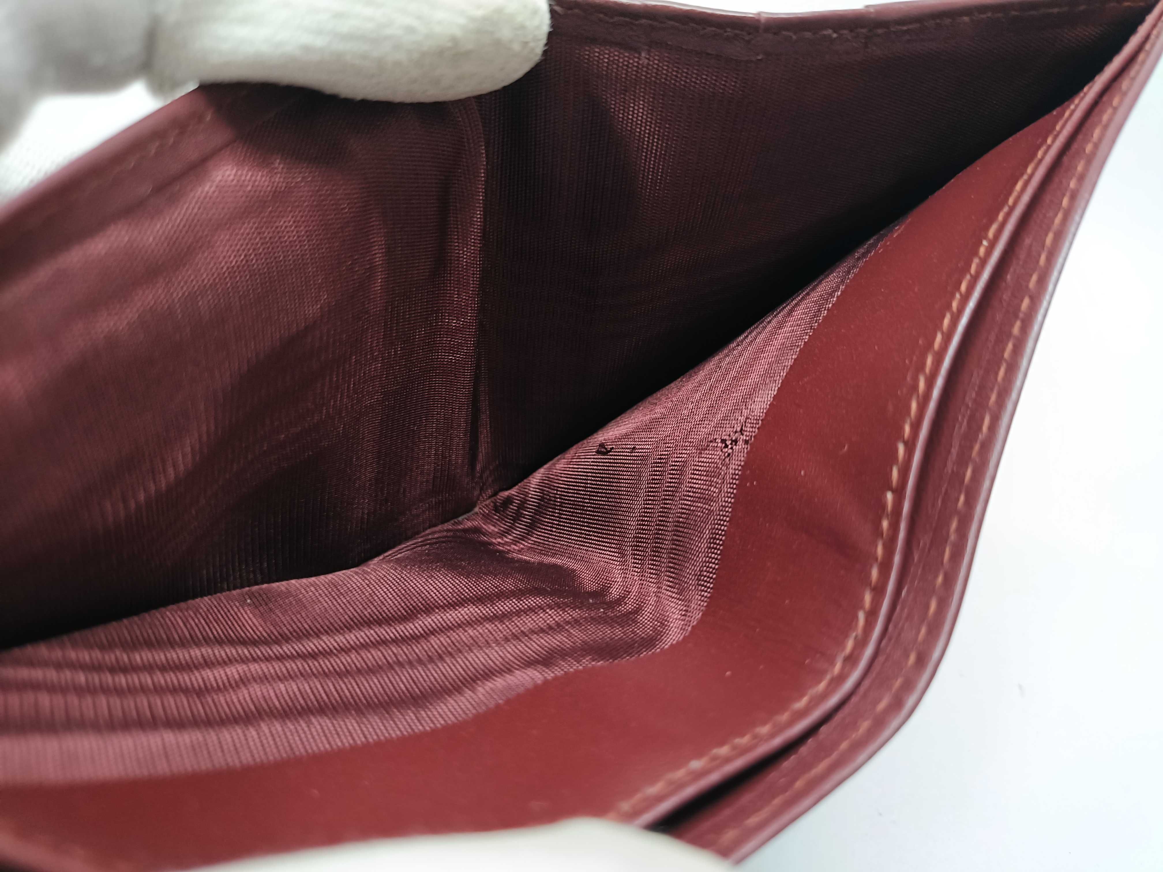 Must de Cartier Leather Bifold Wallet — view 12