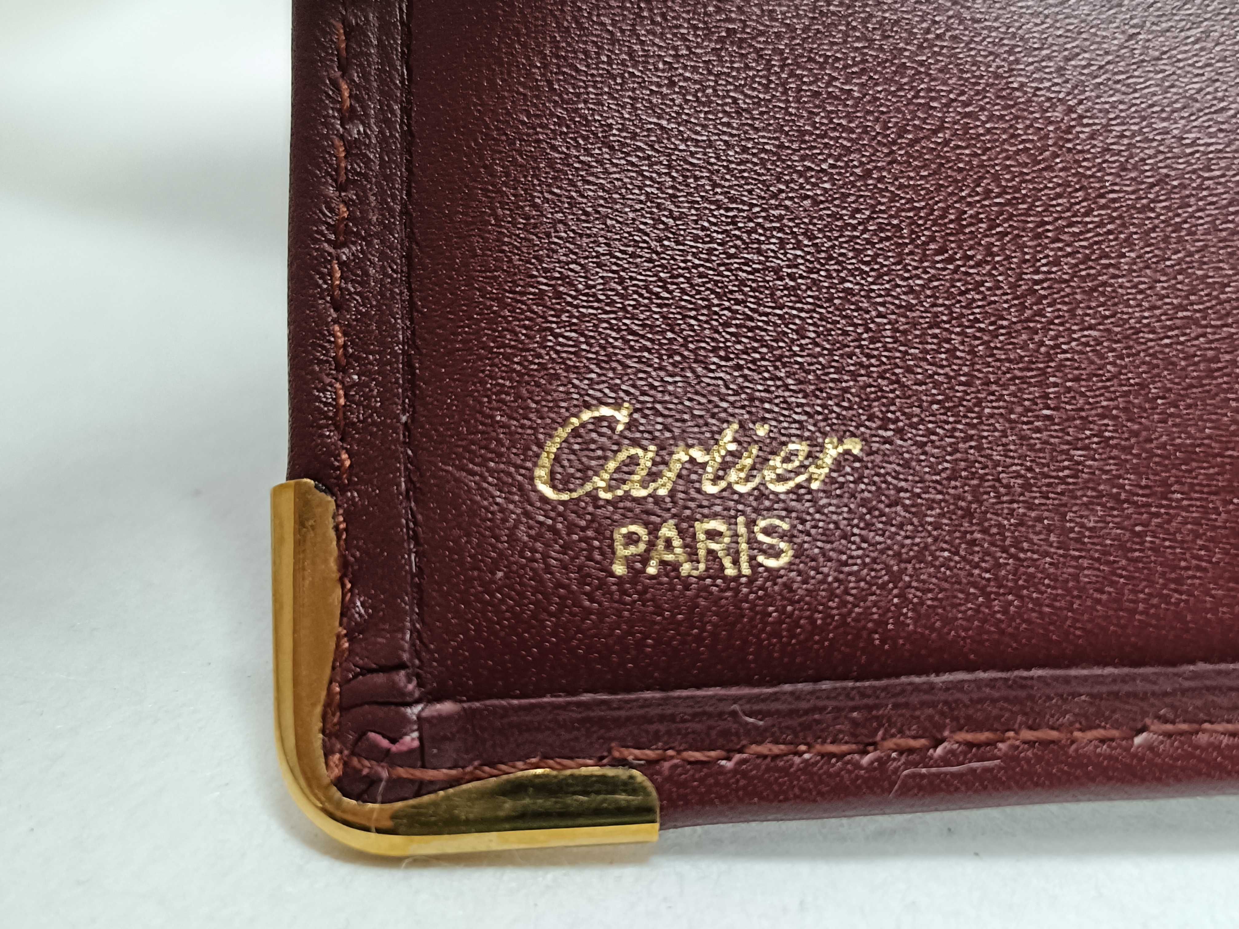 Must de Cartier Leather Bifold Wallet — view 14