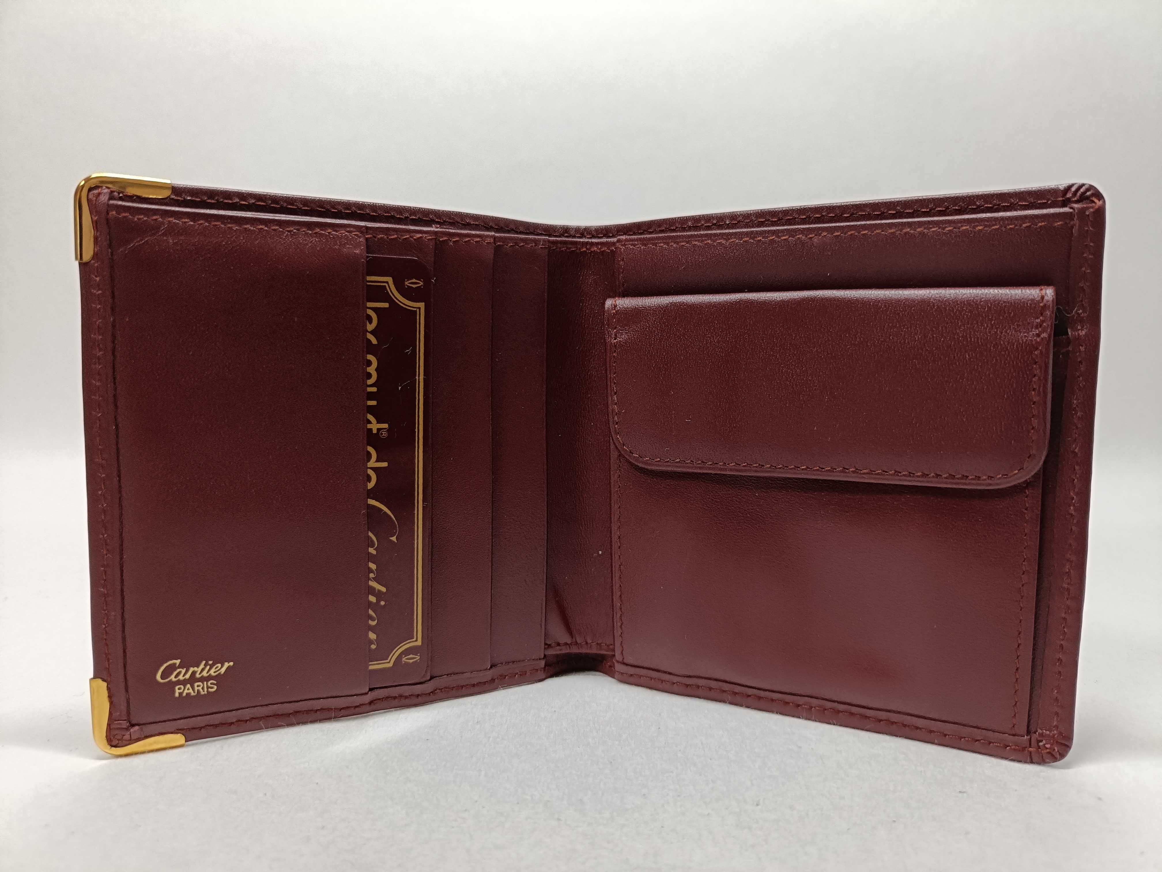 Must de Cartier Leather Bifold Wallet — view 7