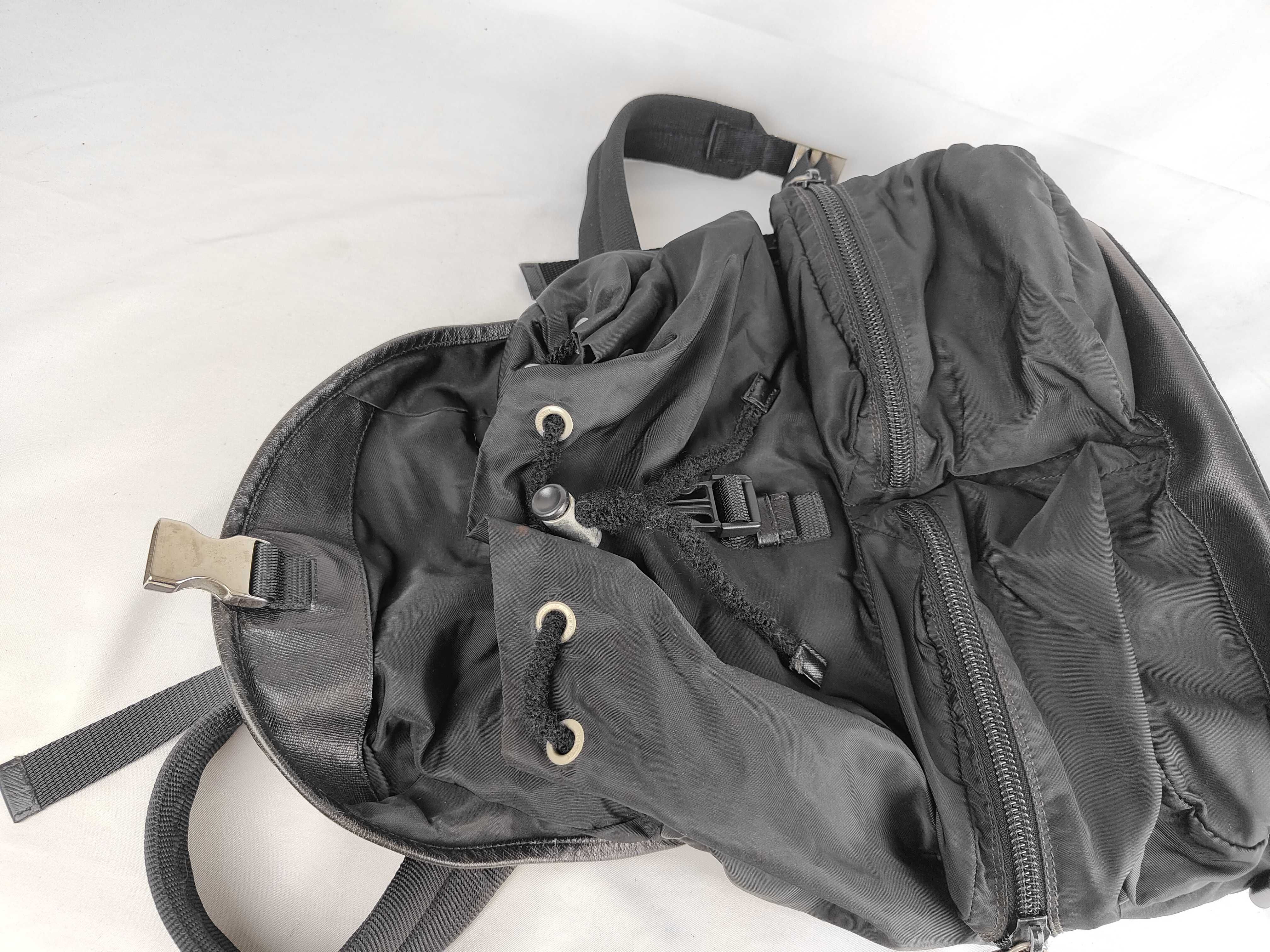 Nylon Backpack with Double Pockets — view 8