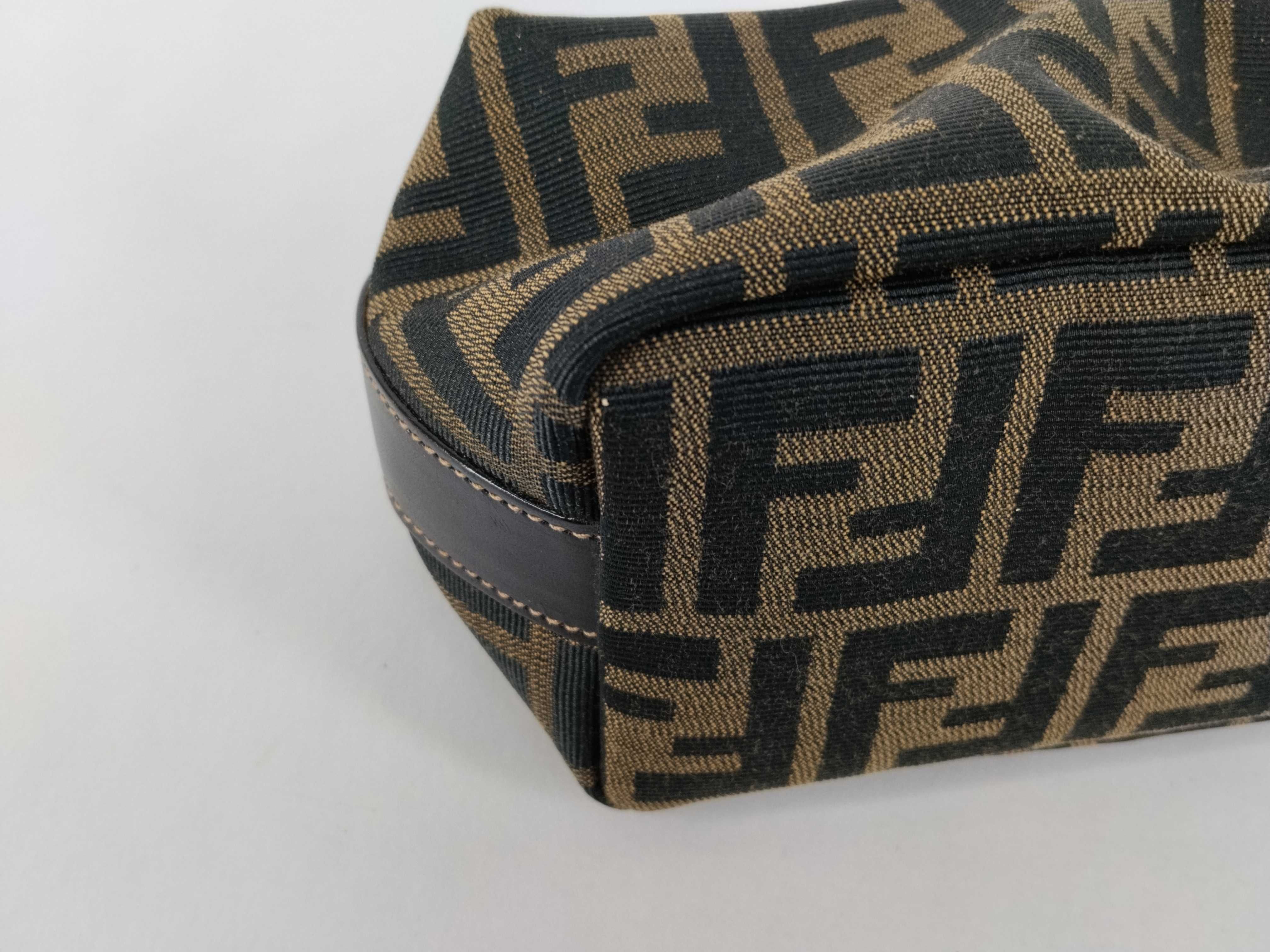 Zucca pattern Fendi Zucca handbag vanity brown handbag — view 5