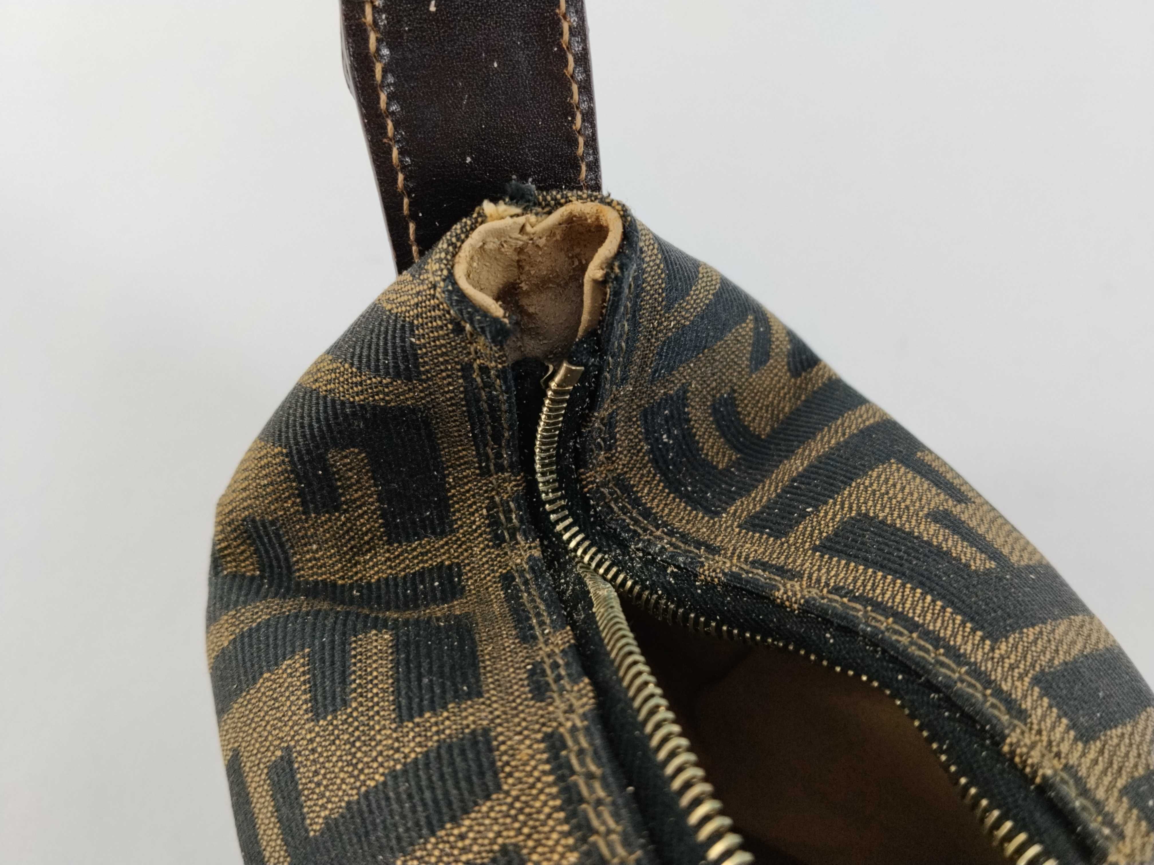 Zucca pattern Fendi Zucca handbag vanity brown handbag — view 10