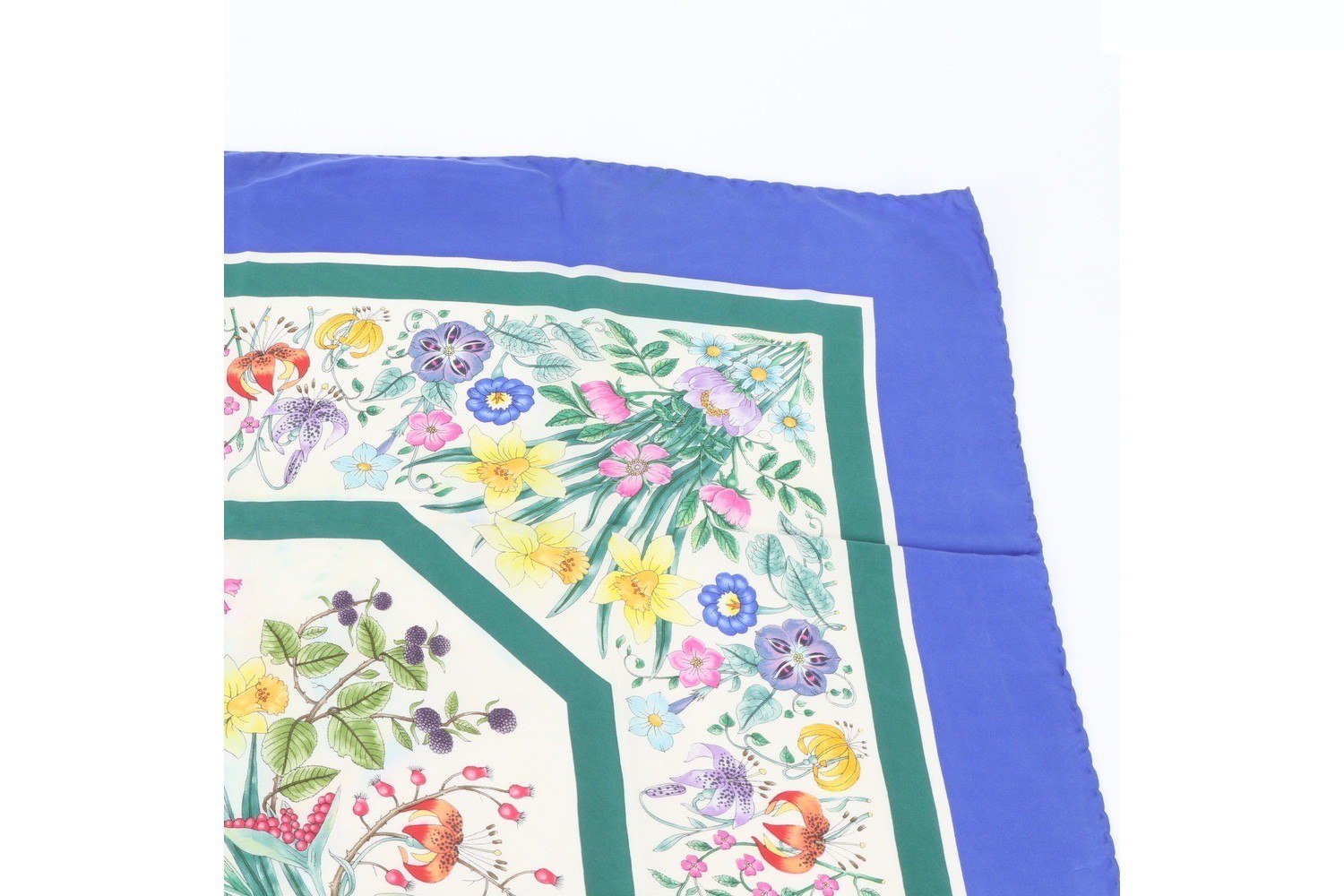 100% Silk Scarf with Tag — view 3