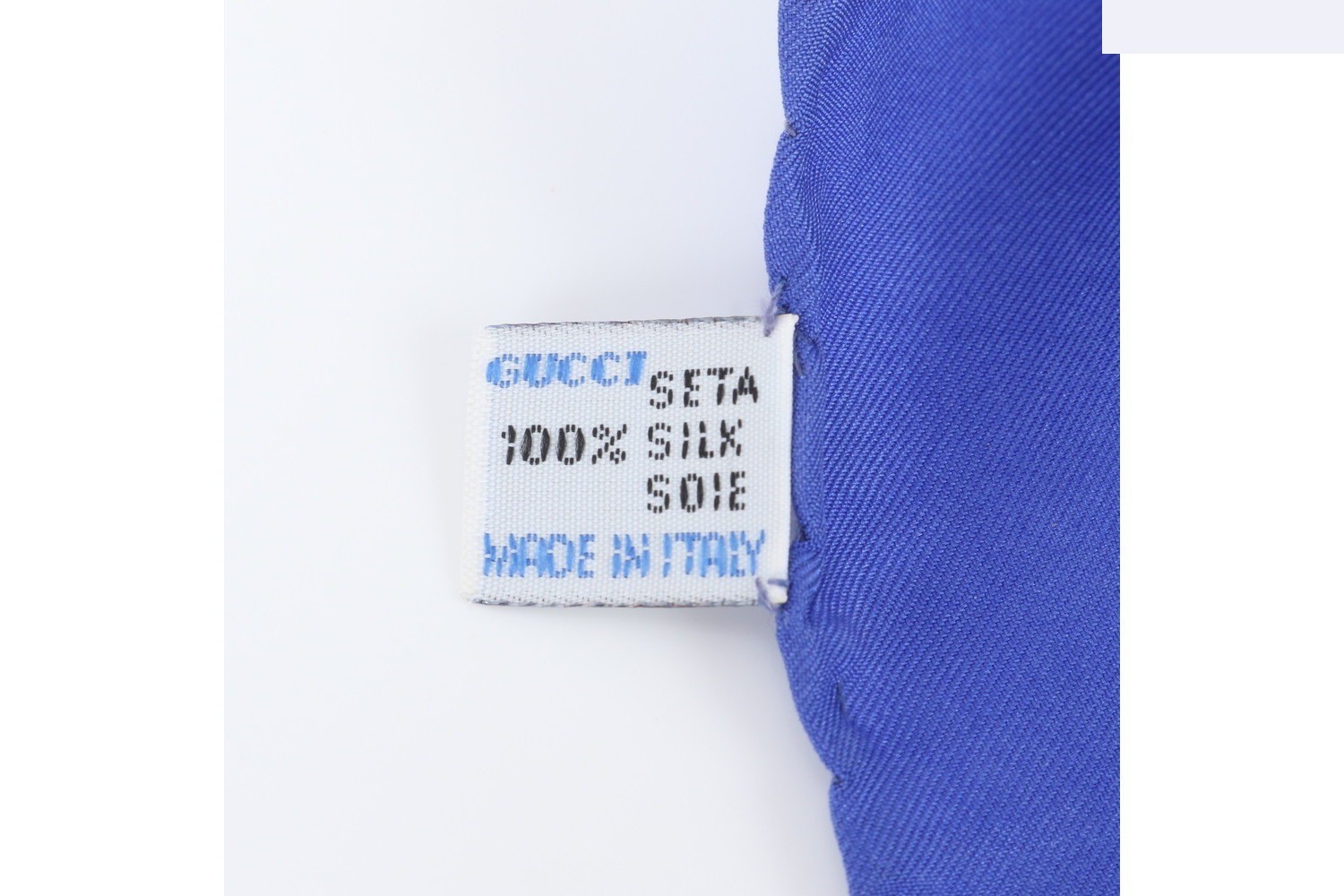 100% Silk Scarf with Tag — view 9