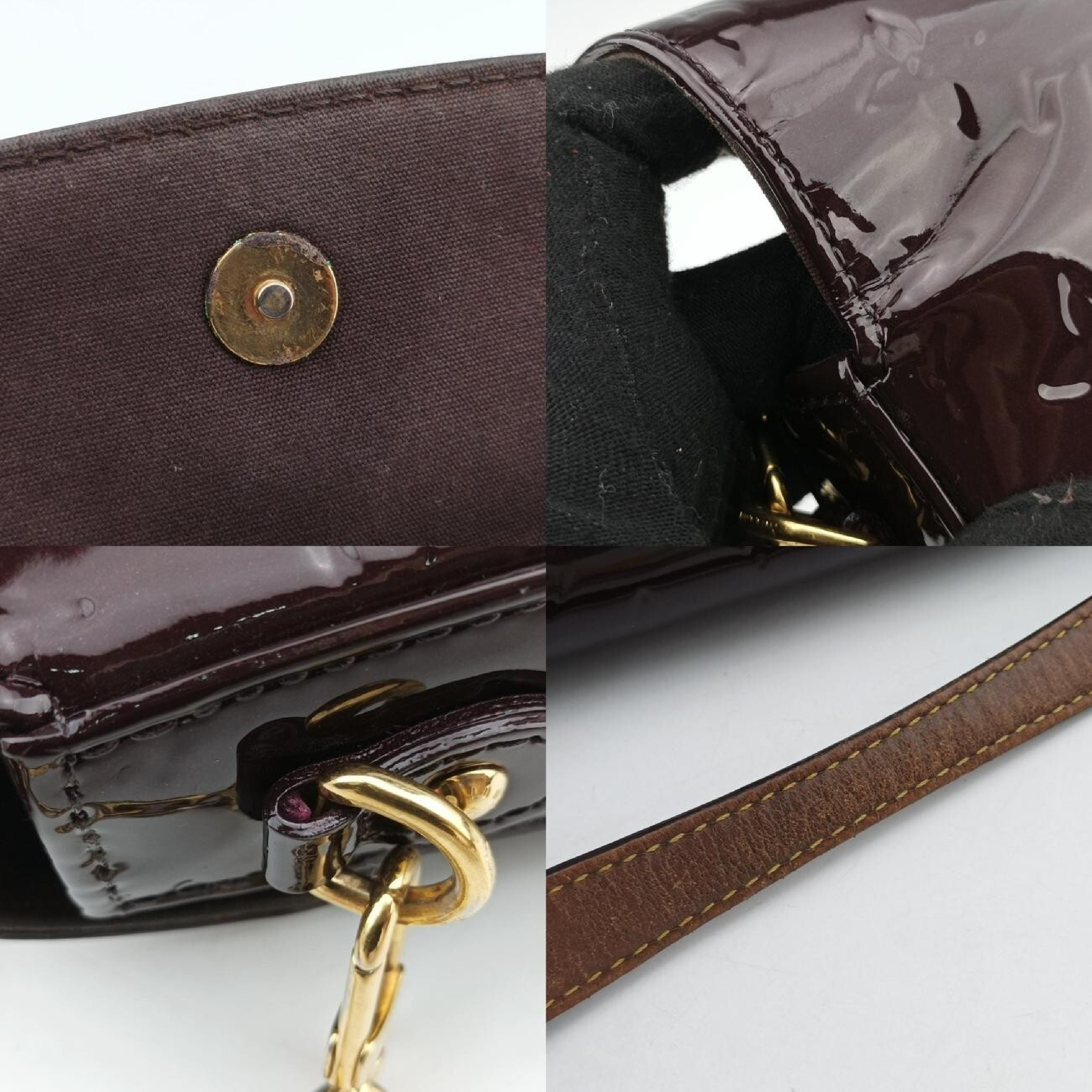Rodeo Drive Amarante Vernis M93598 (Serial Number Unknown) Shoulder Bag — view 9
