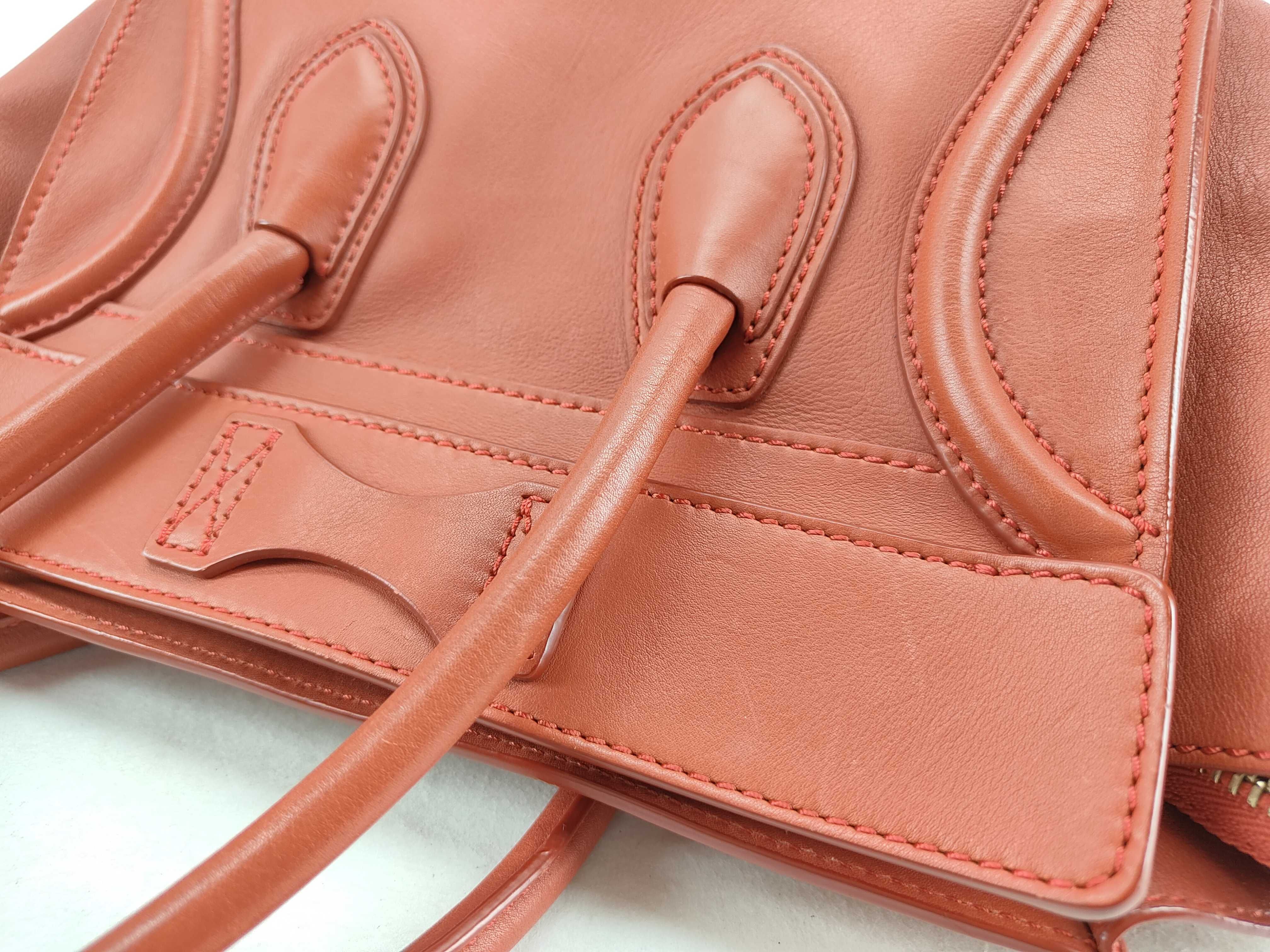 Luggage Micro Shopper Handbag — view 6