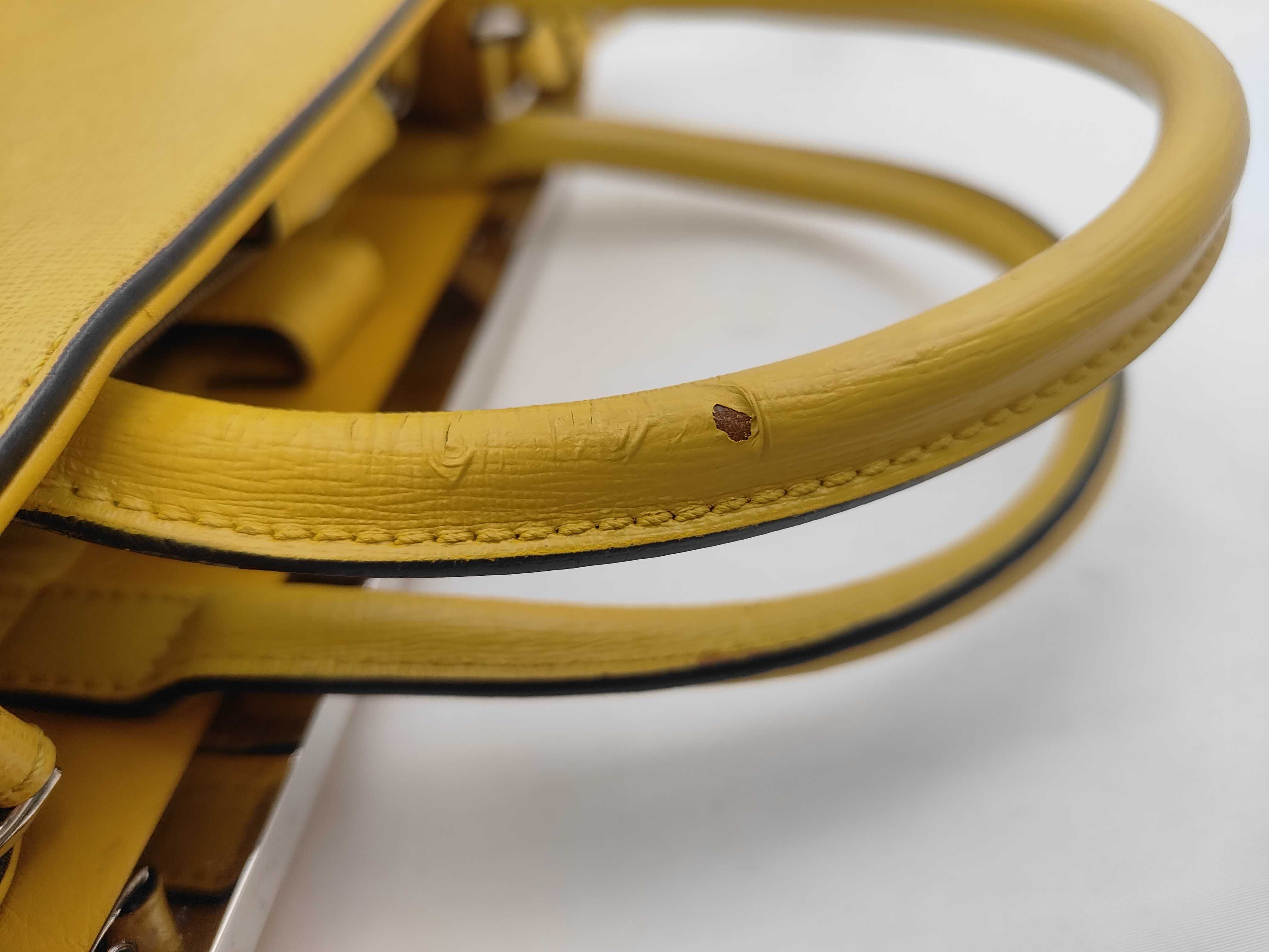Petit Toujour Leather Yellow Bag — view 12