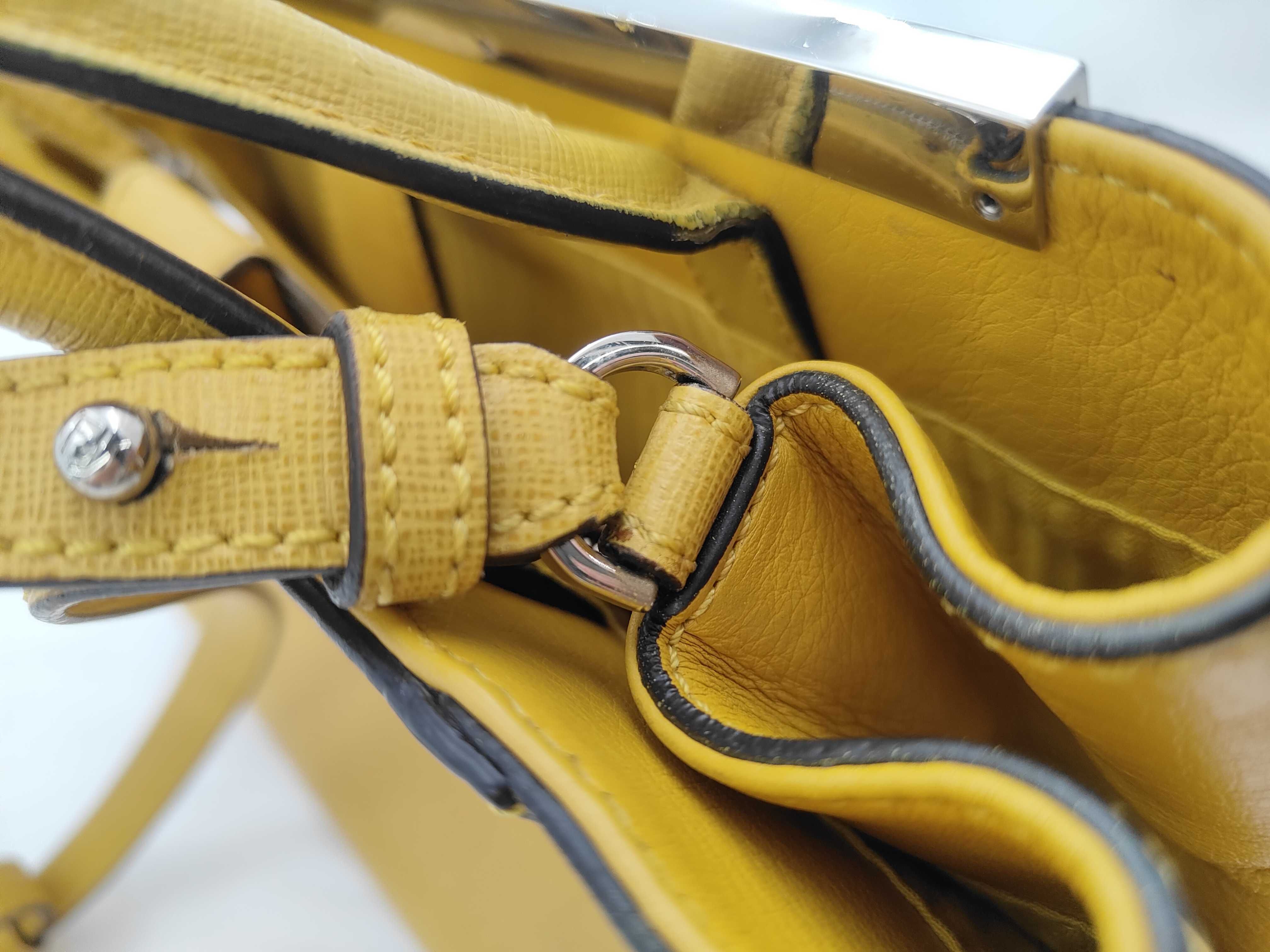 Petit Toujour Leather Yellow Bag — view 5