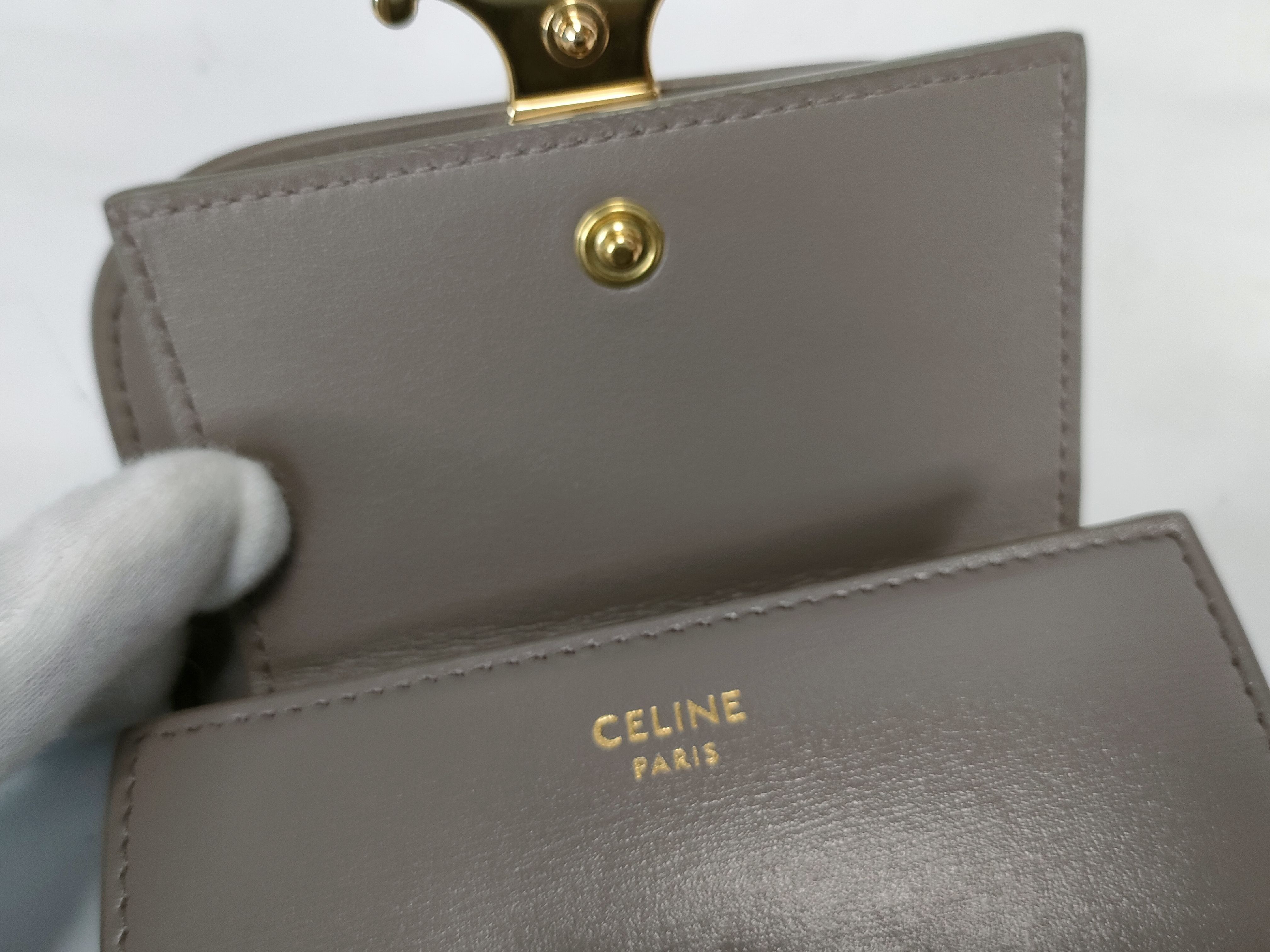 Triomphe Small Flap Wallet — view 12