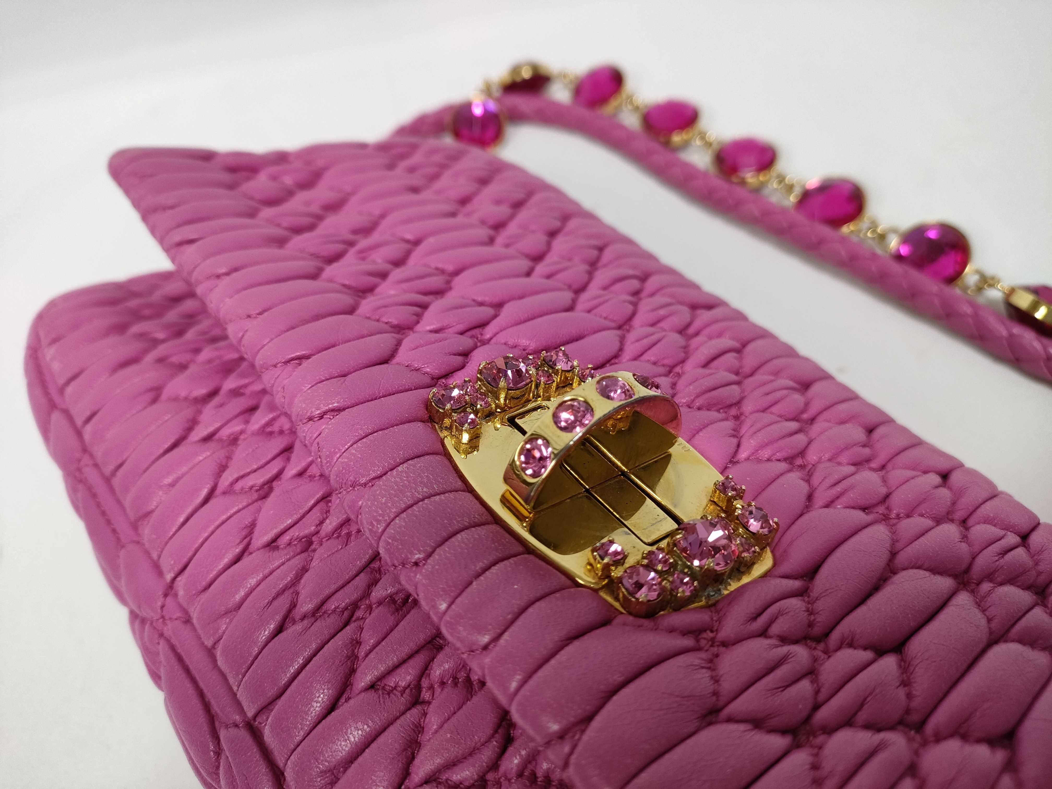 Nappa Crystal 2-Way Shoulder Bag — view 10