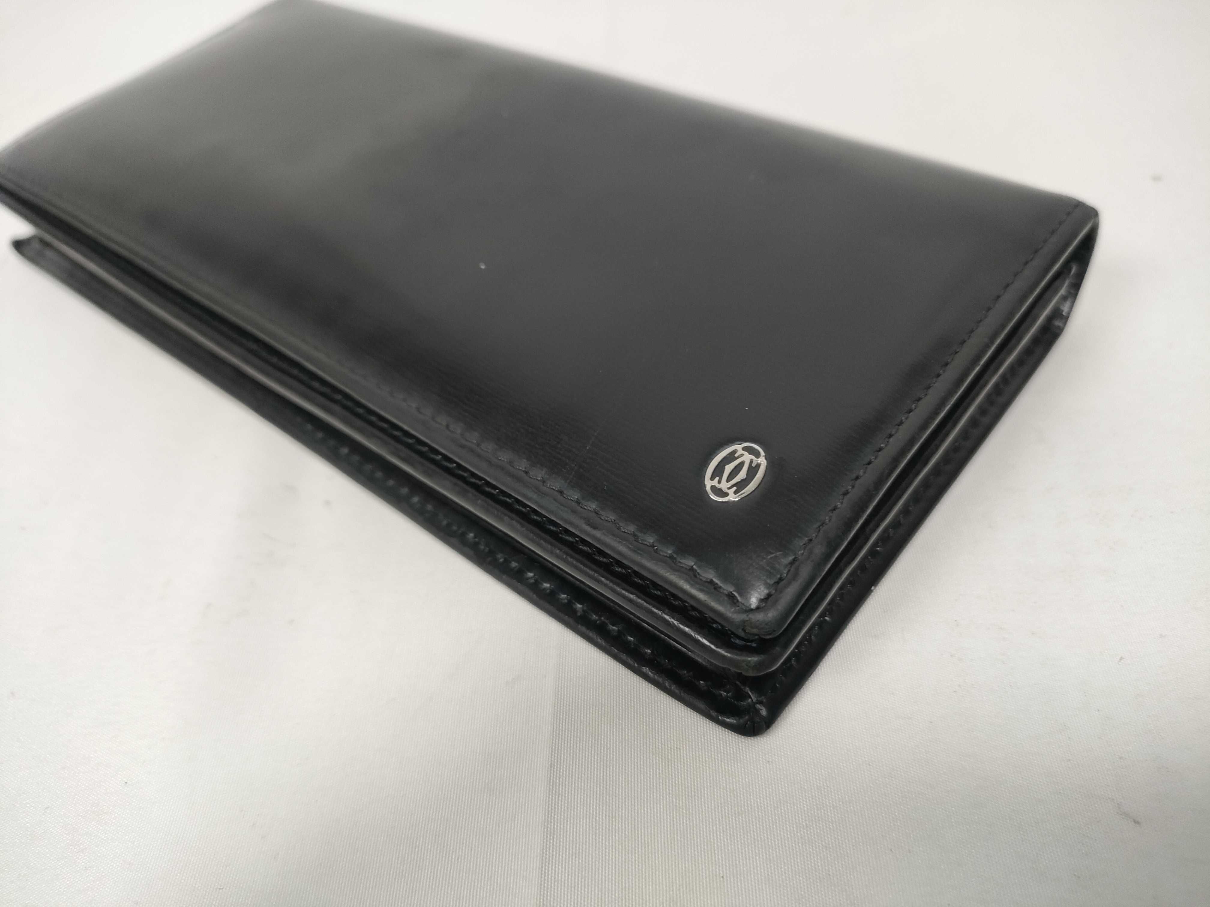 Pasha Long Wallet, Leather, Black — view 4