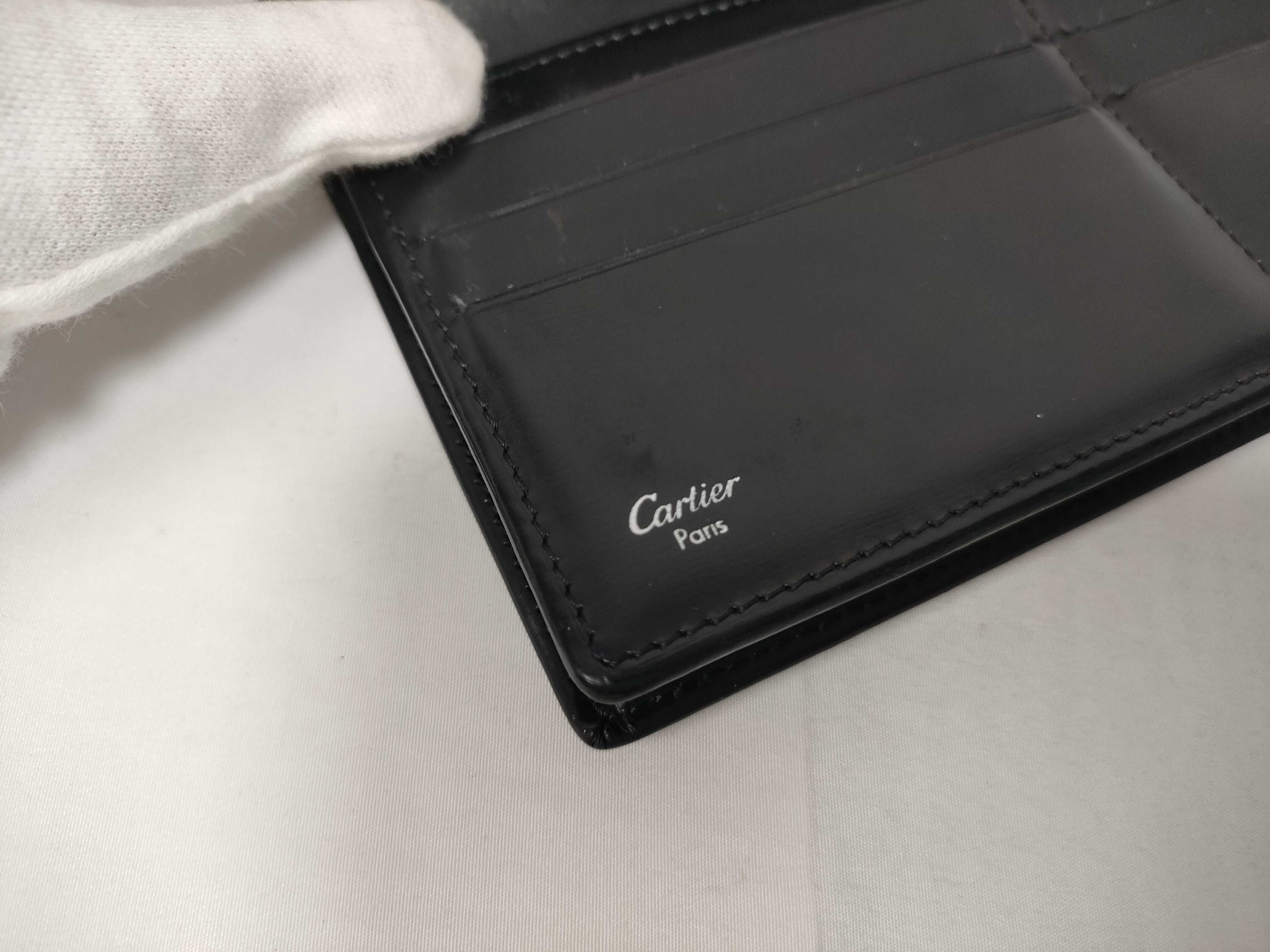 Pasha Long Wallet, Leather, Black — view 10