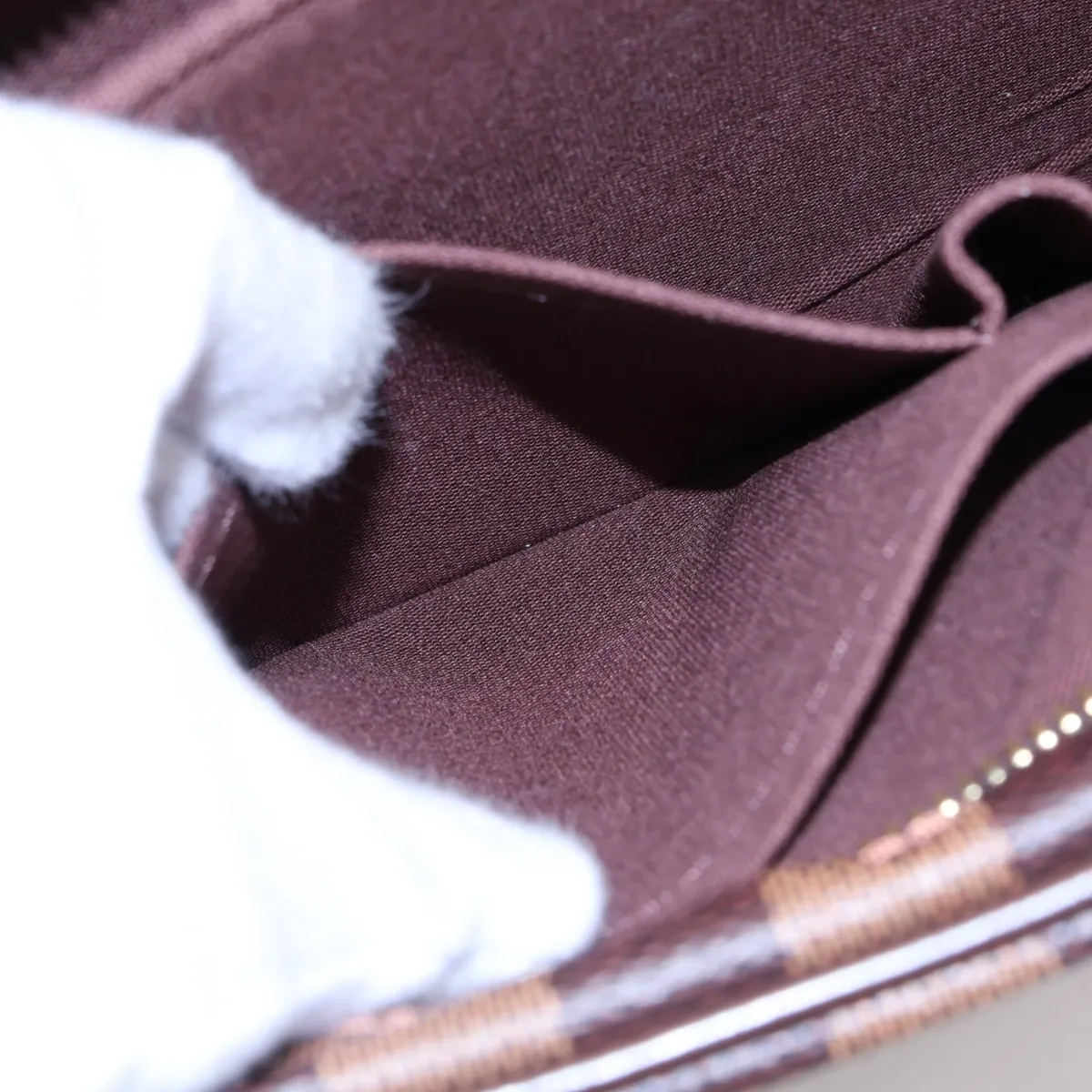 Damier Shelton MM N41149 MI5114 Brown, magnet broken. — view 11