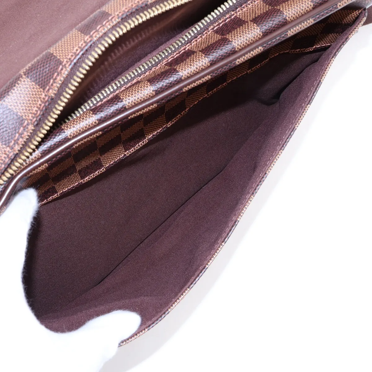 Damier Shelton MM N41149 MI5114 Brown, magnet broken. — view 12