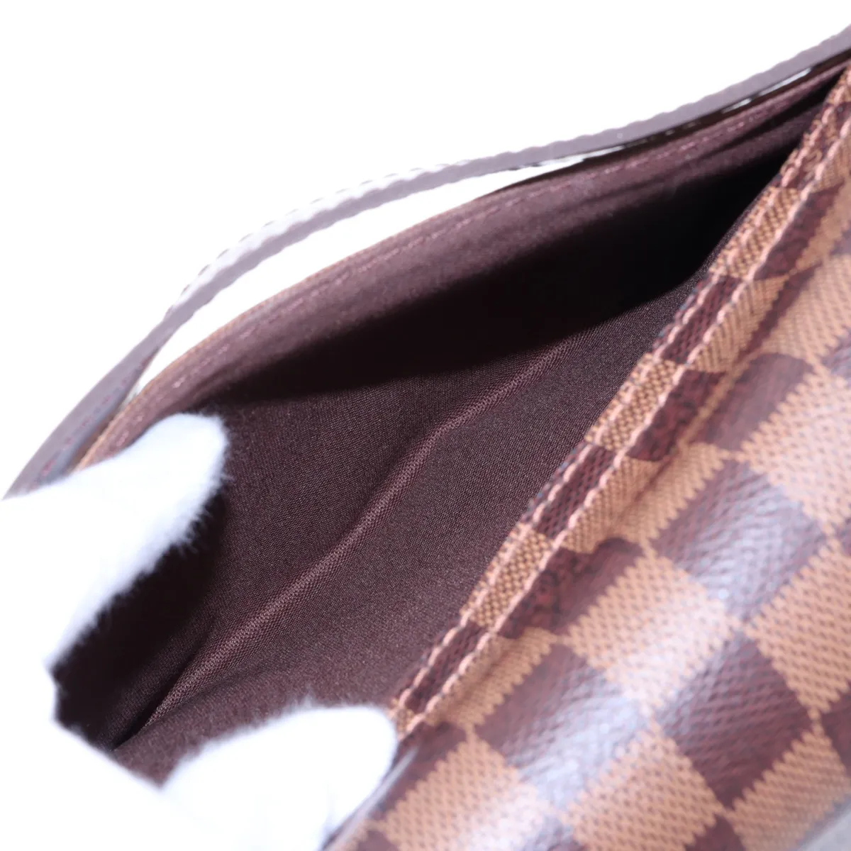 Damier Shelton MM N41149 MI5114 Brown, magnet broken. — view 13