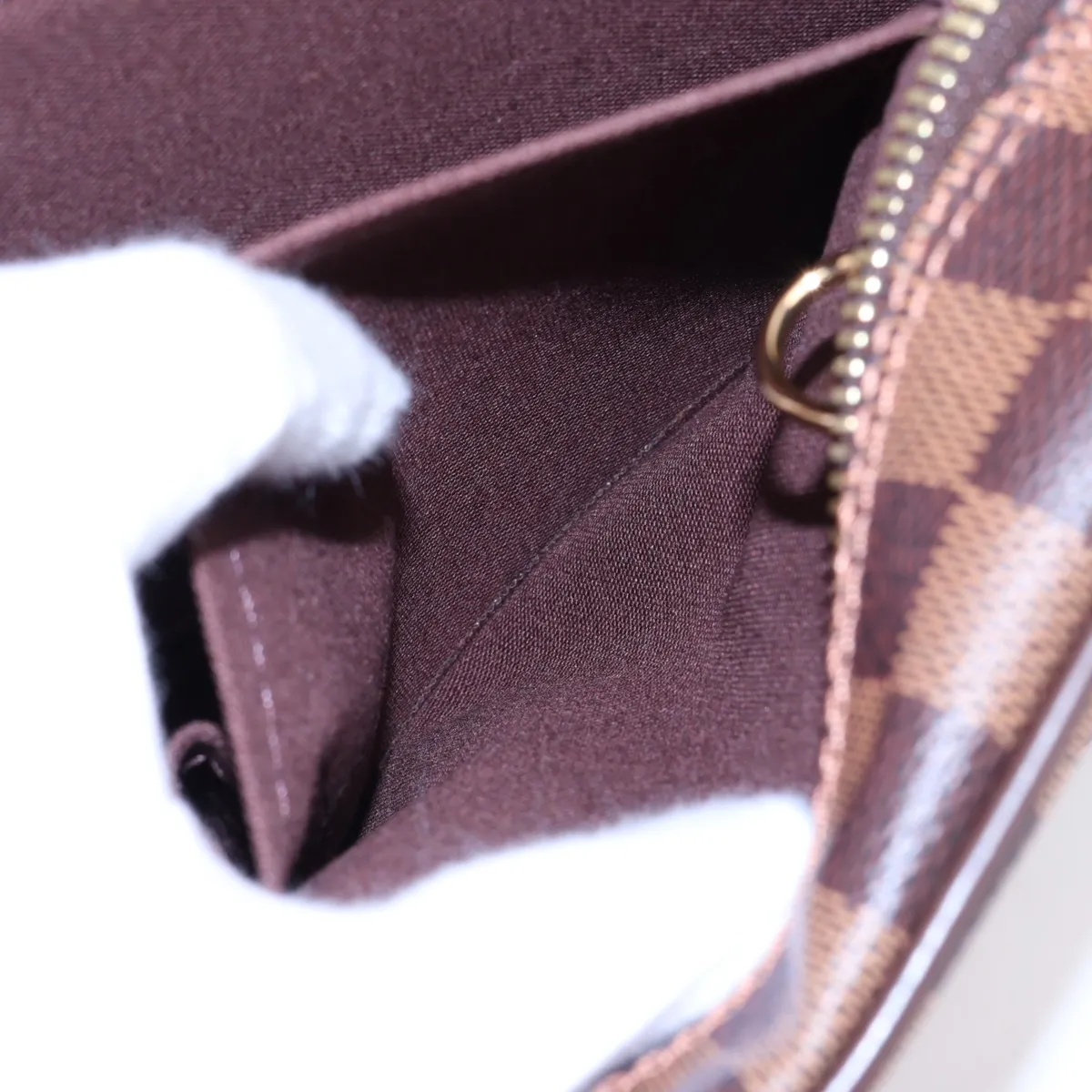 Damier Shelton MM N41149 MI5114 Brown, magnet broken. — view 9