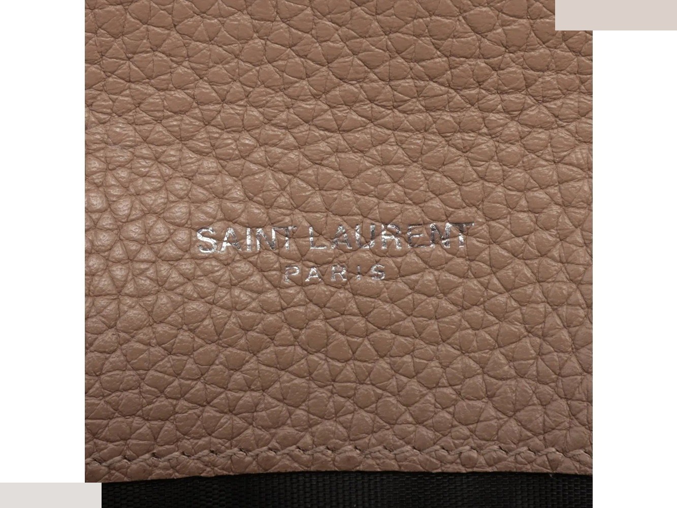 Leather long wallet, bi-fold wallet, round zipper — view 7