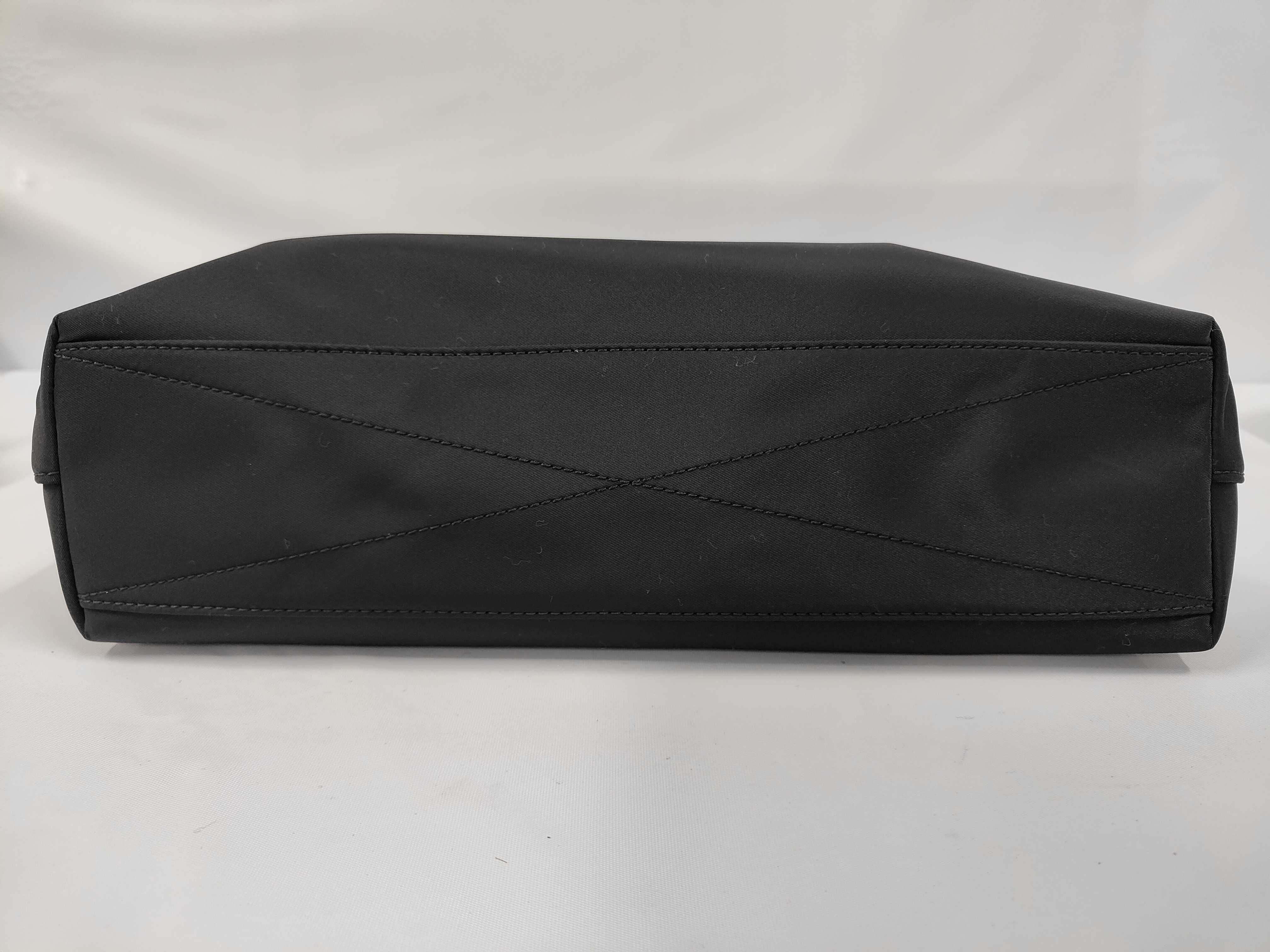 Artie Nylon 2-Way Tote Bag, Black. Accessories: Dust bag, shoulder strap. — view 3