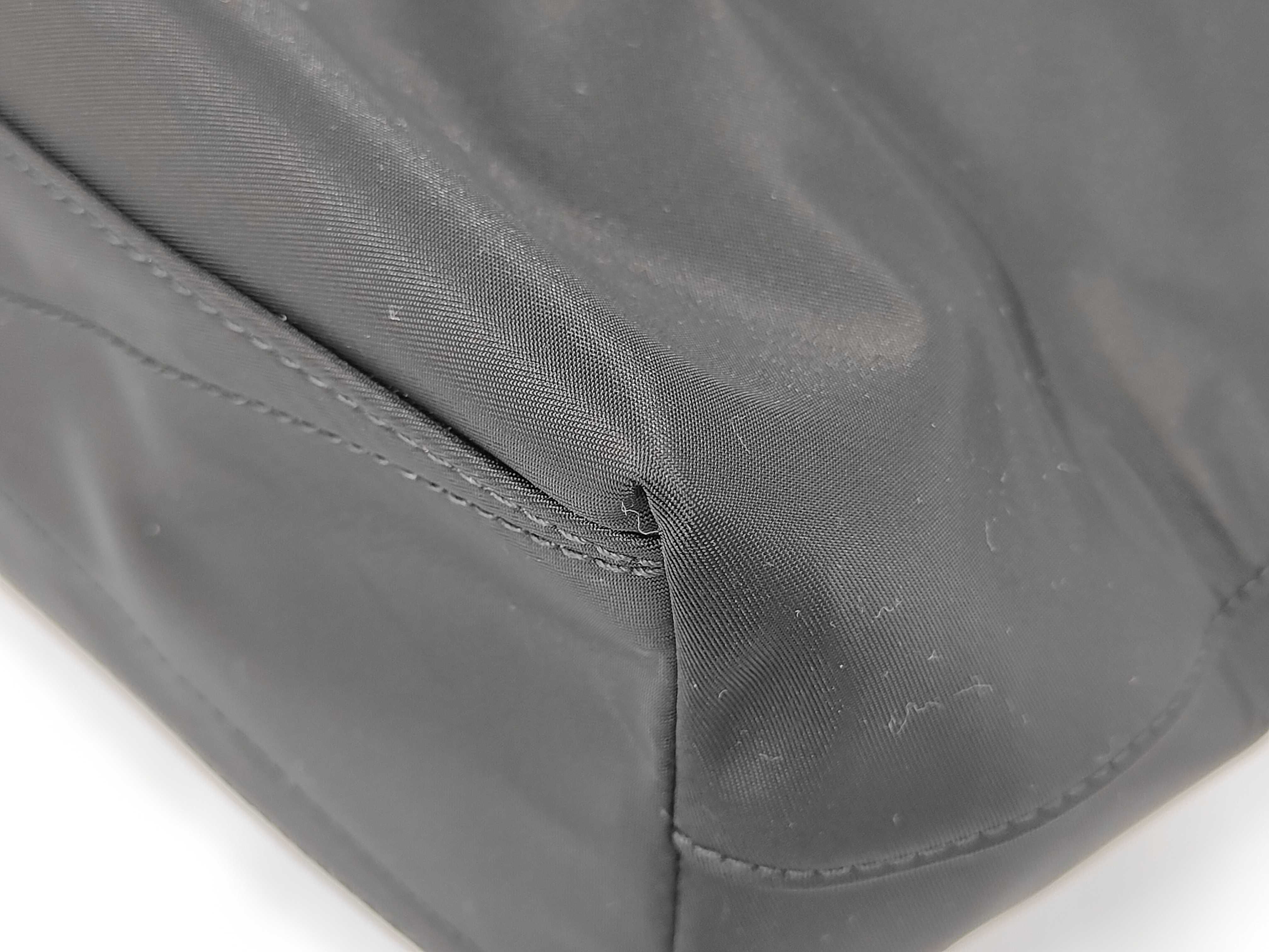 Artie Nylon 2-Way Tote Bag, Black. Accessories: Dust bag, shoulder strap. — view 4
