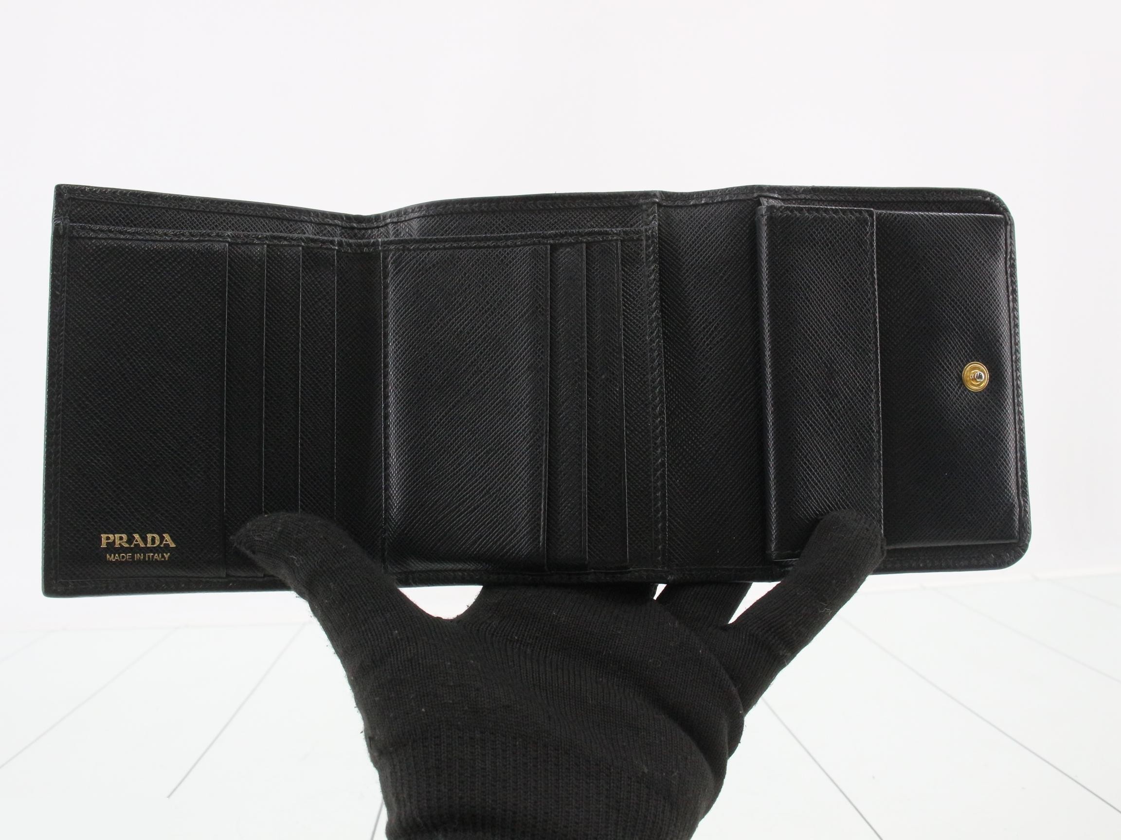 Other lines: Bags & Wallets, Black, Saffiano — view 4