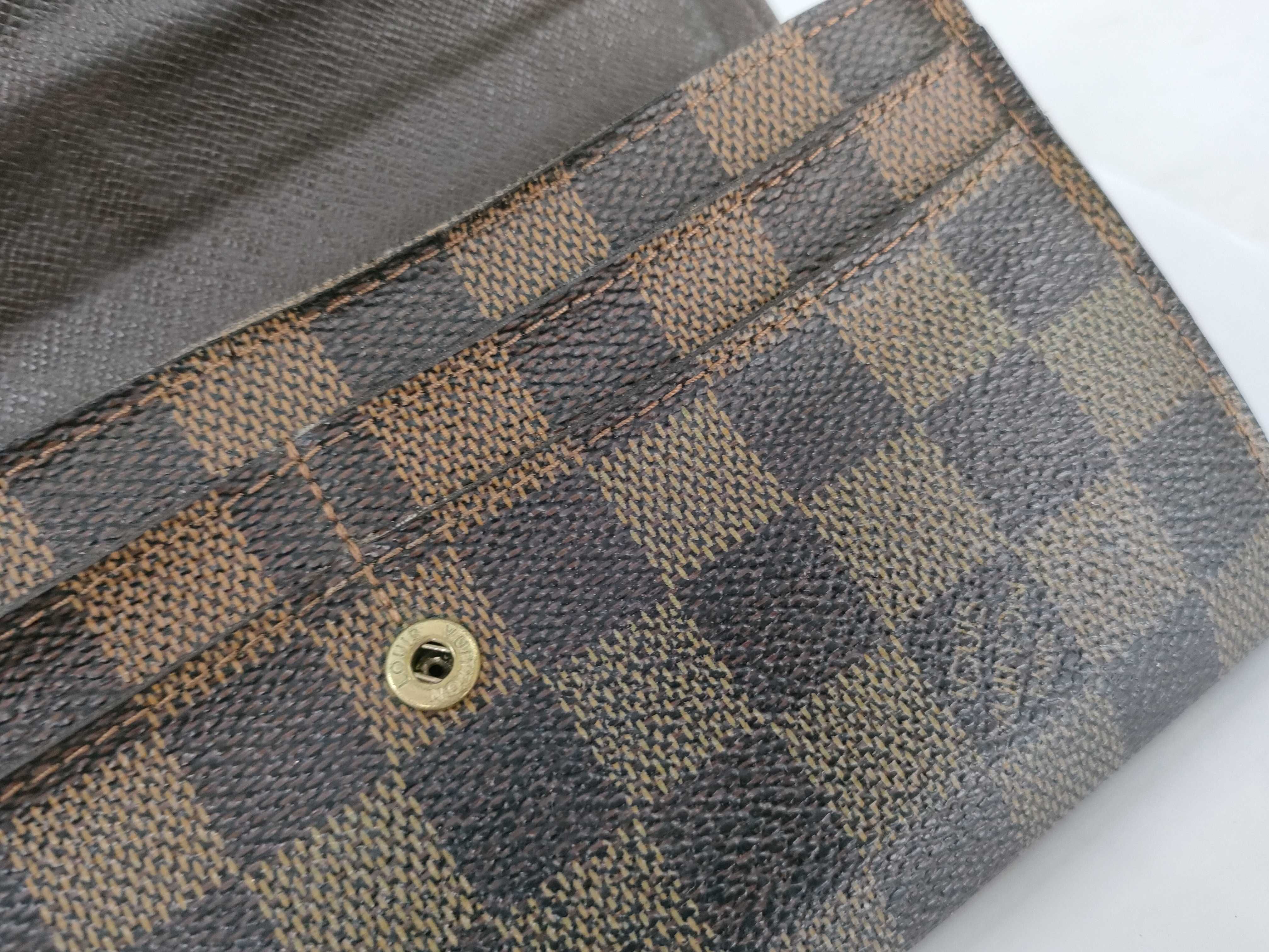 Damier Louis Vuitton Portefeuille Sarah Damier Wallet — view 15