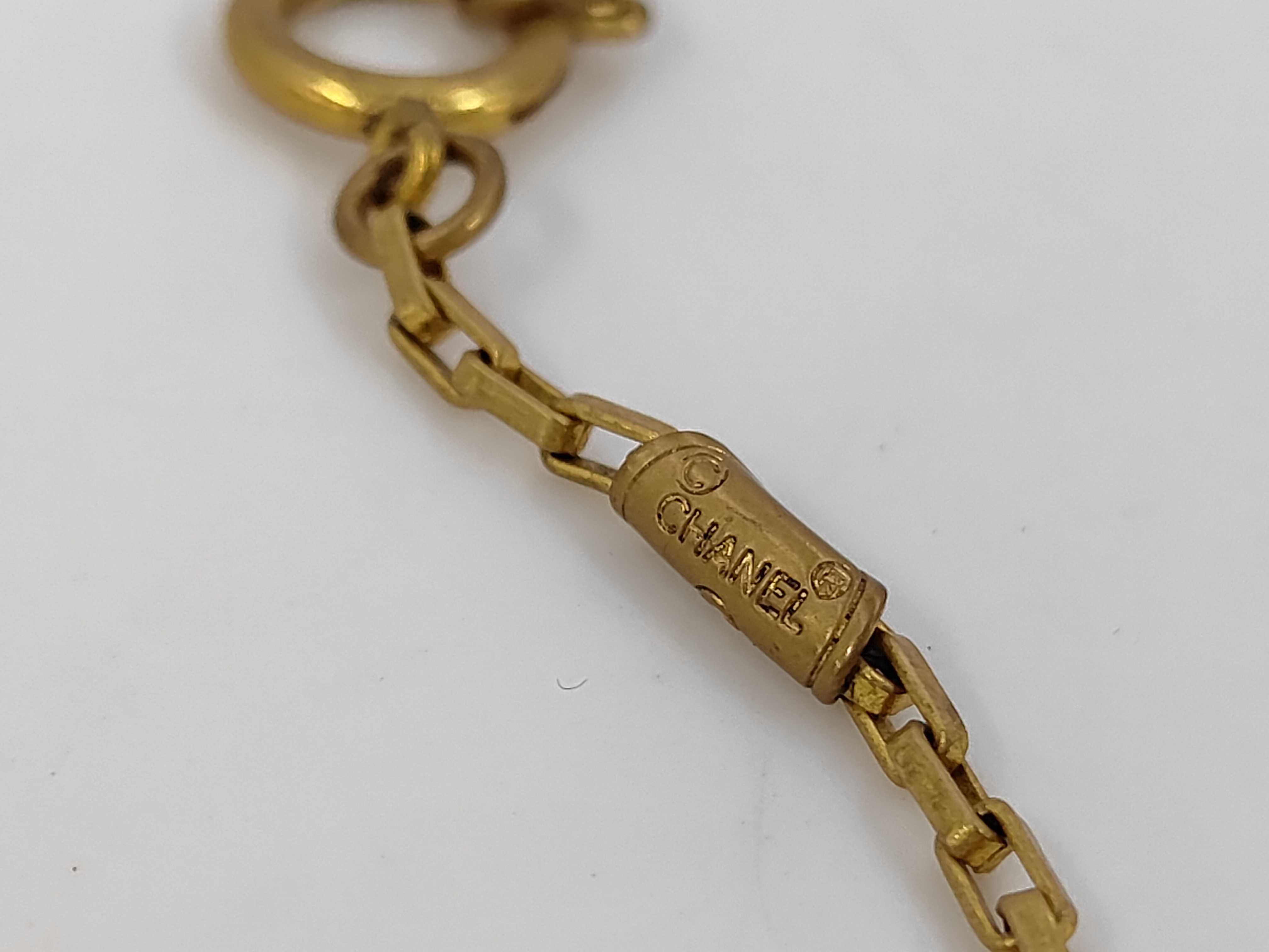 Vintage Gold Triangle Necklace — view 4