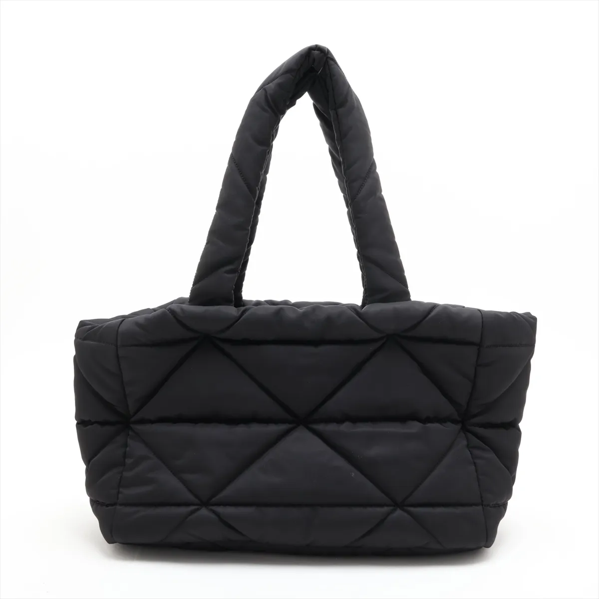 Tessuto Nylon Tote Bag, Black — view 2