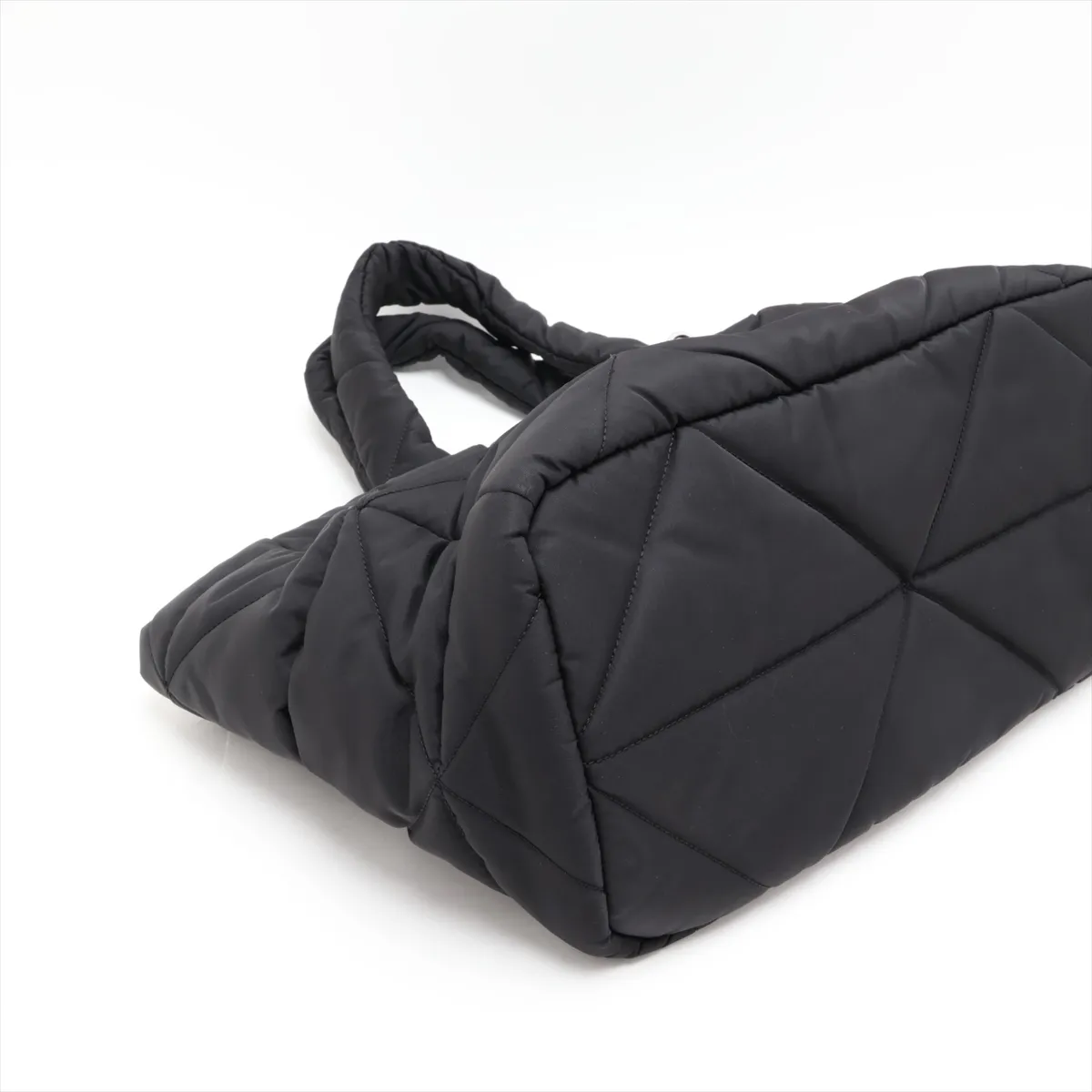 Tessuto Nylon Tote Bag, Black — view 4