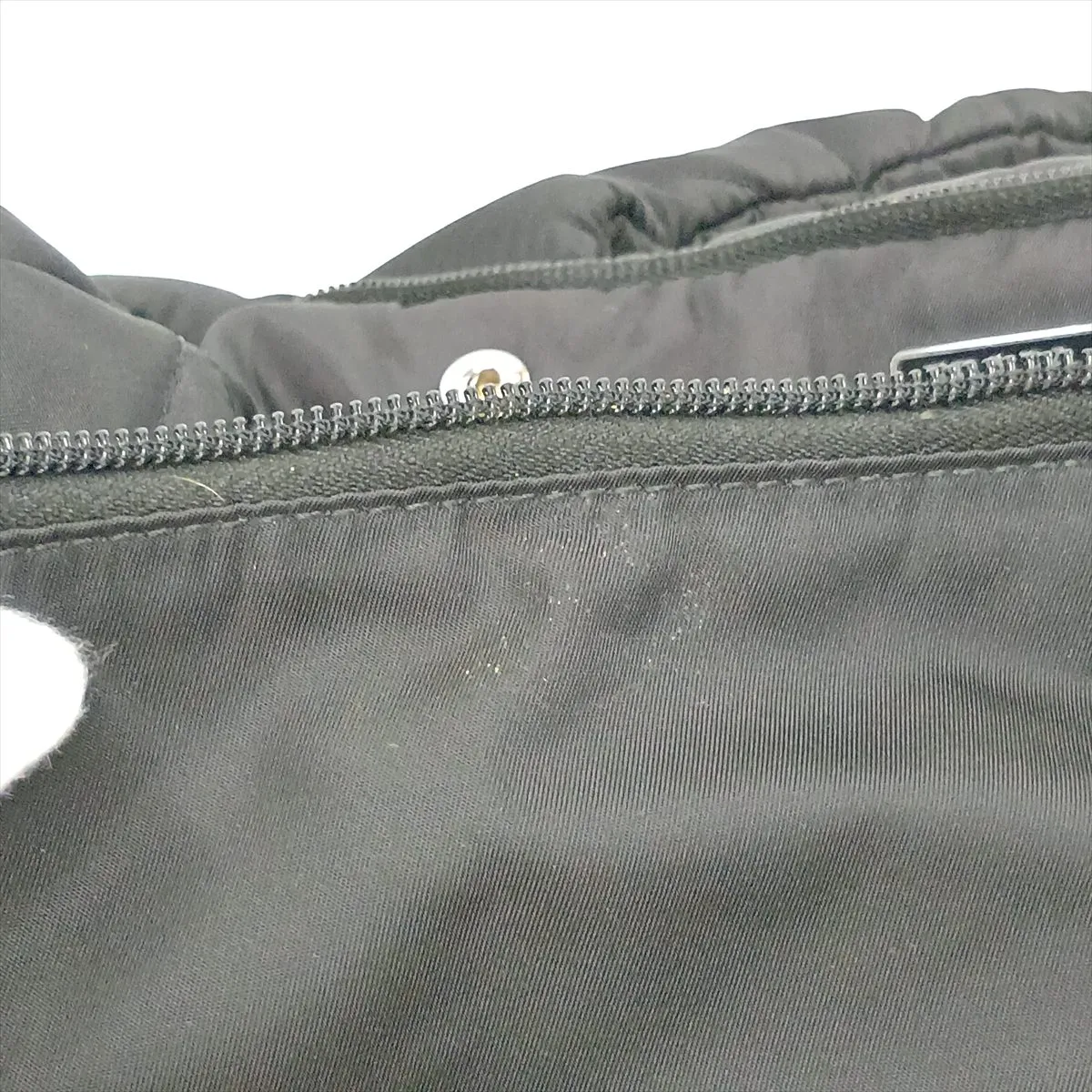 Tessuto Nylon Tote Bag, Black — view 10