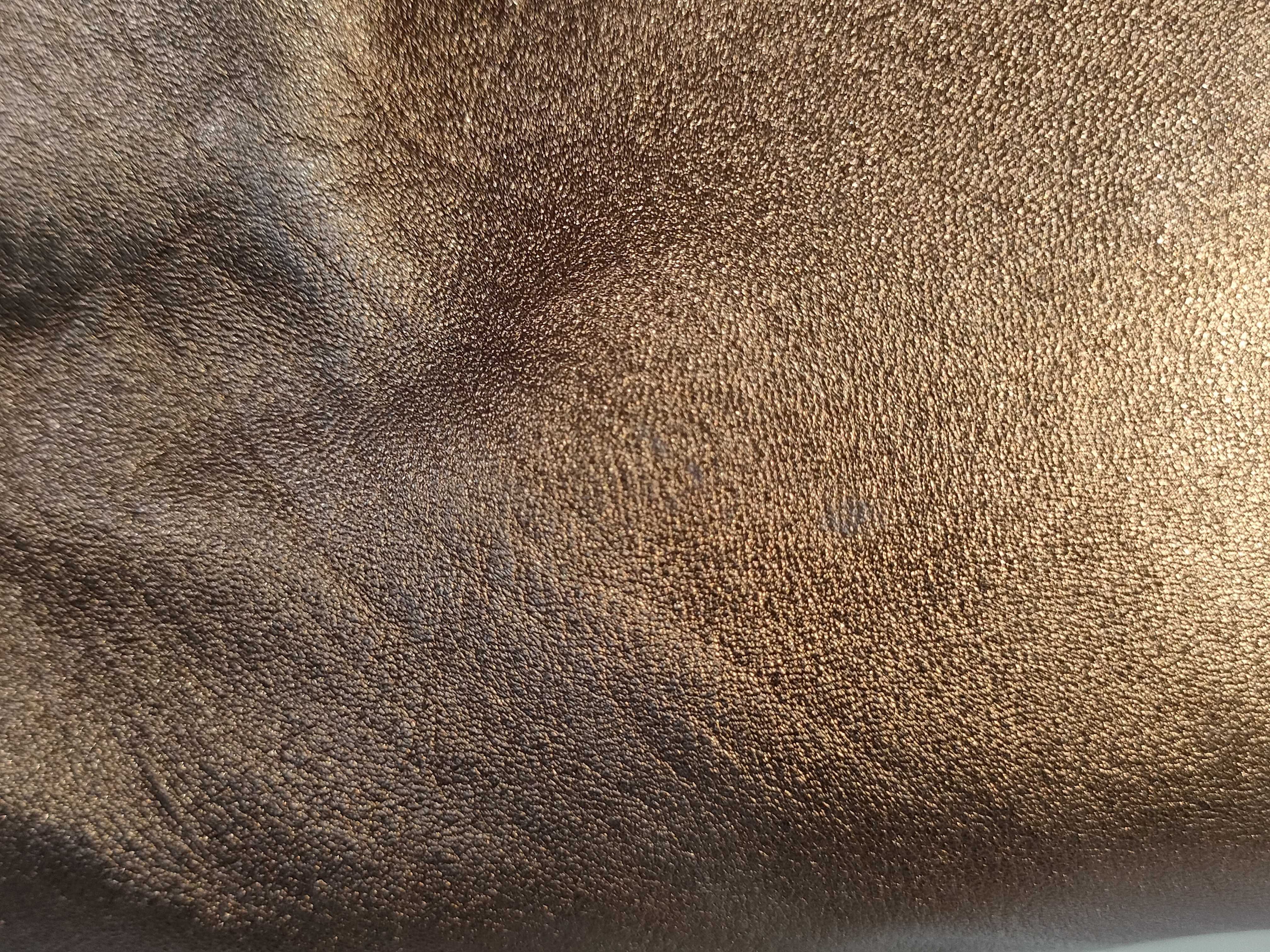 Nappa Aire Anagram Sheepskin Gold-Colored Handbag — view 12
