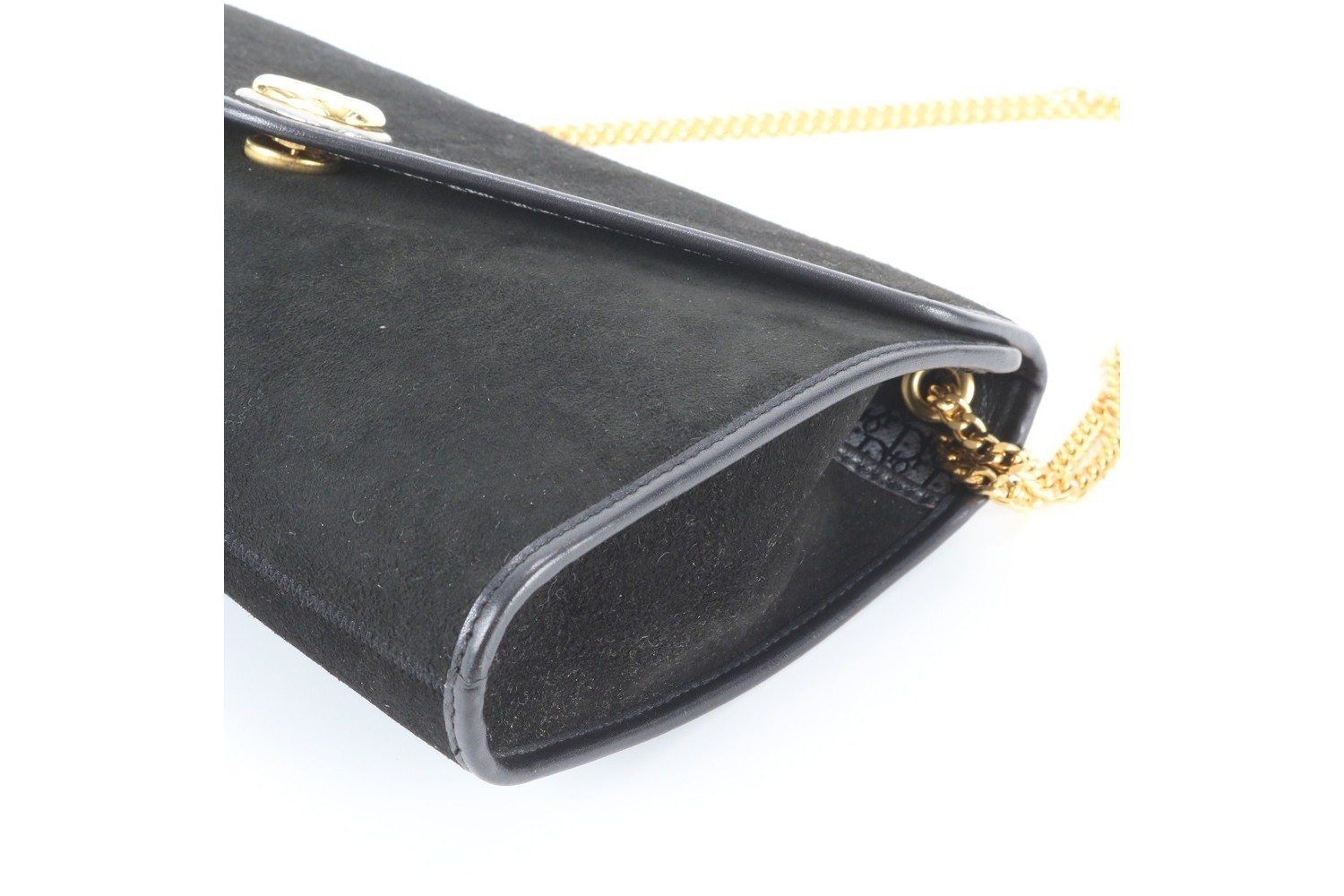 Leather 2-Way Chain Shoulder Bag — view 4
