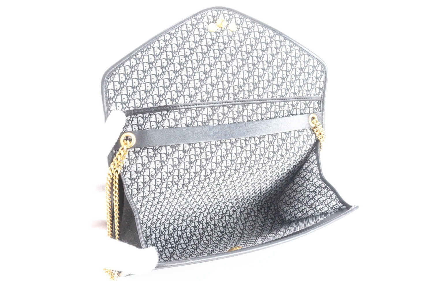 Leather 2-Way Chain Shoulder Bag — view 7
