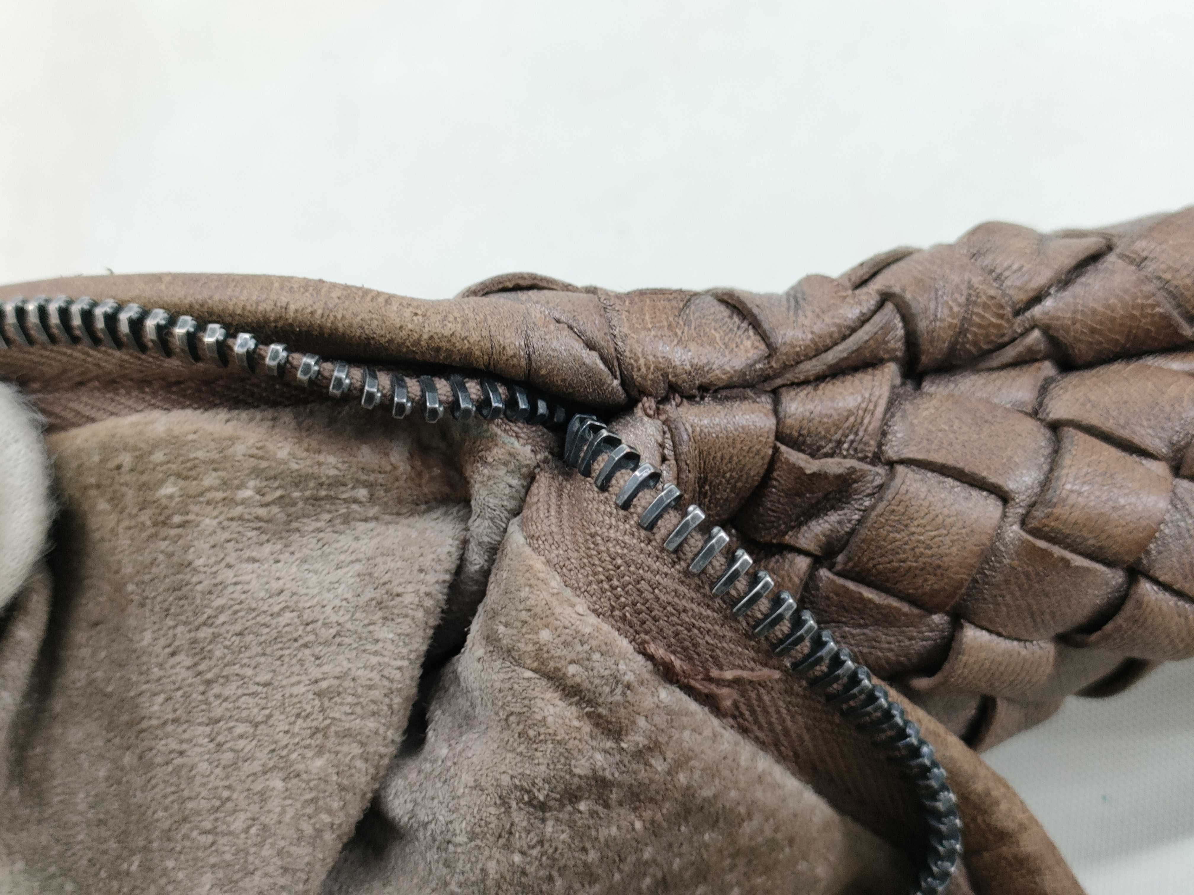 Intrecciato One-Shoulder Bag — view 13