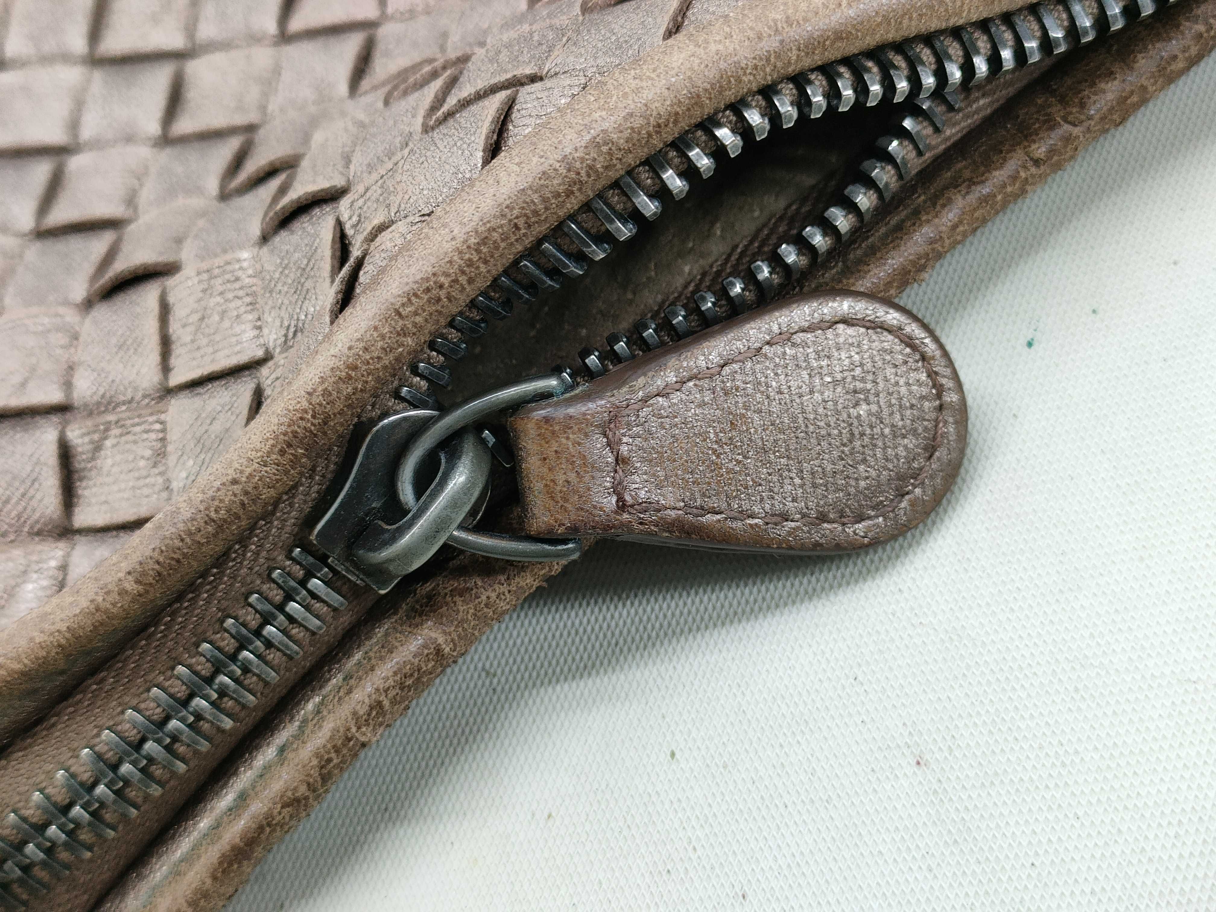 Intrecciato One-Shoulder Bag — view 15