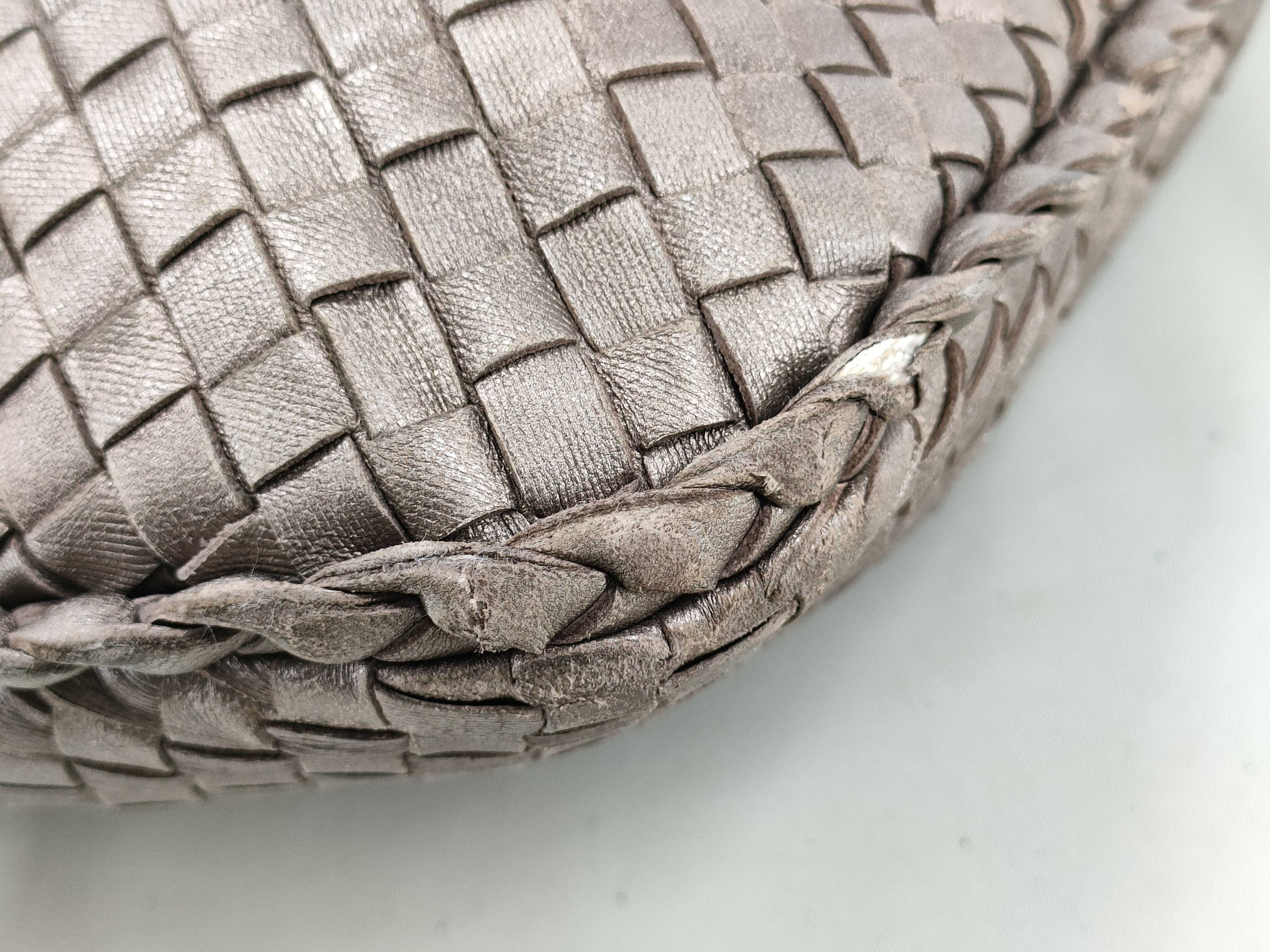 Intrecciato One-Shoulder Bag — view 4