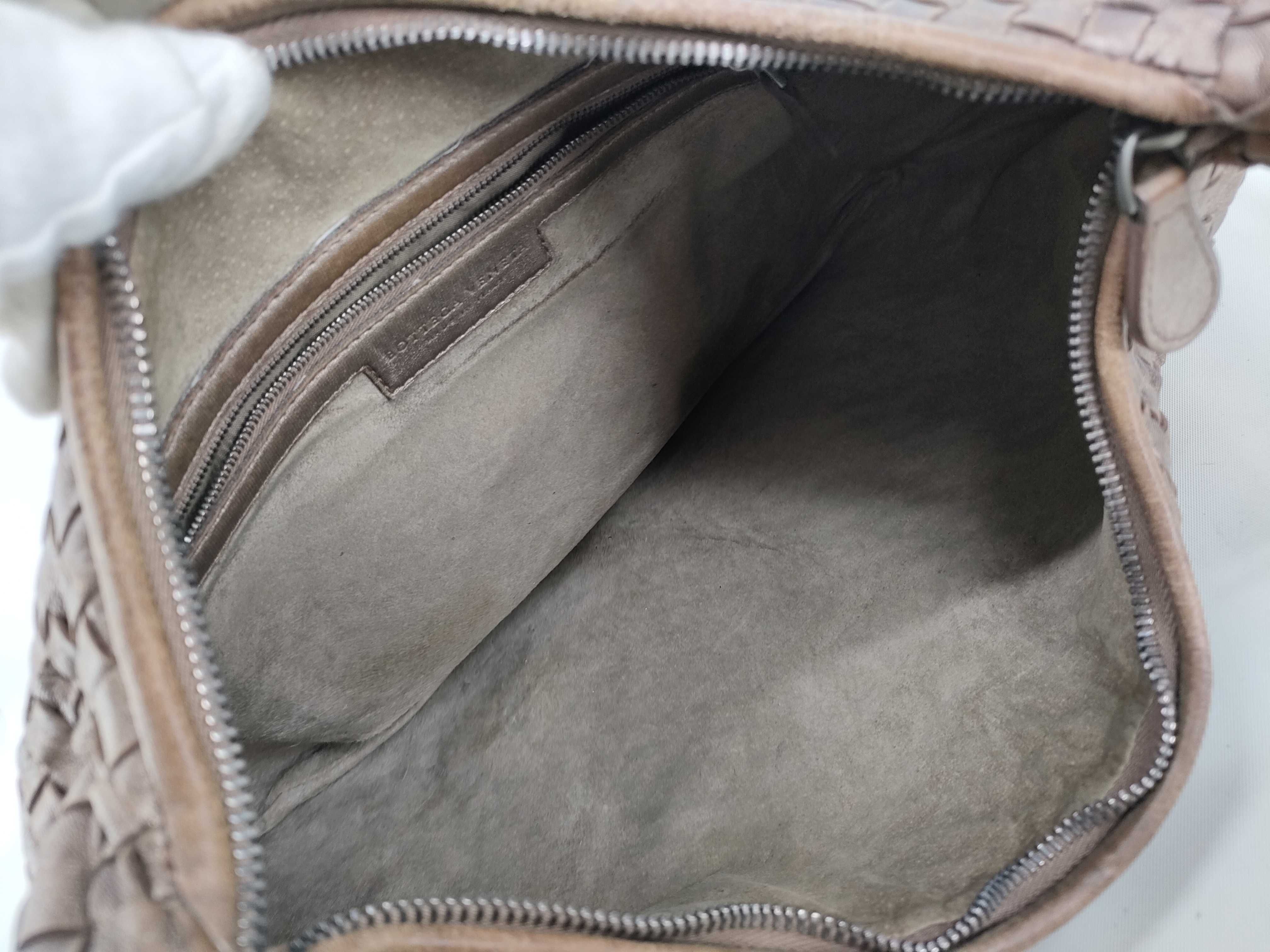 Intrecciato One-Shoulder Bag — view 9