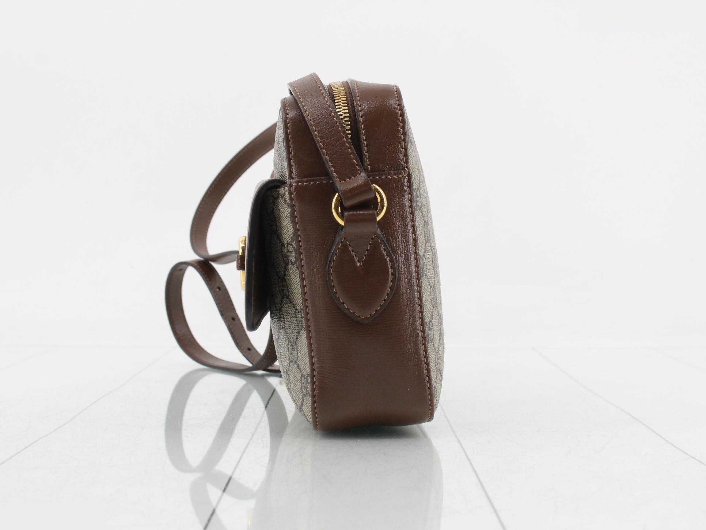 1955 Horsebit GG Supreme Leather Shoulder Bag — view 3