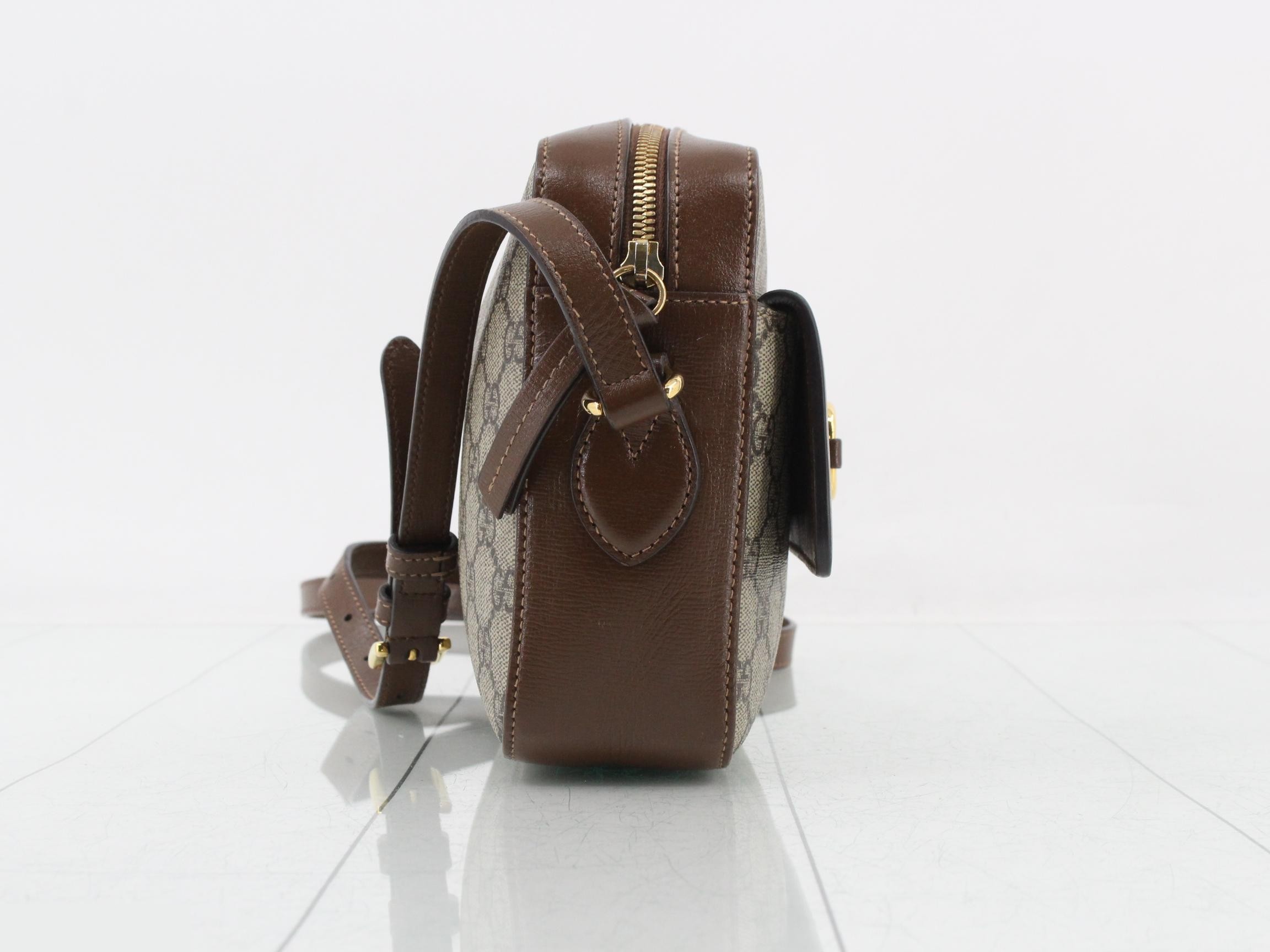 1955 Horsebit GG Supreme Leather Shoulder Bag — view 4