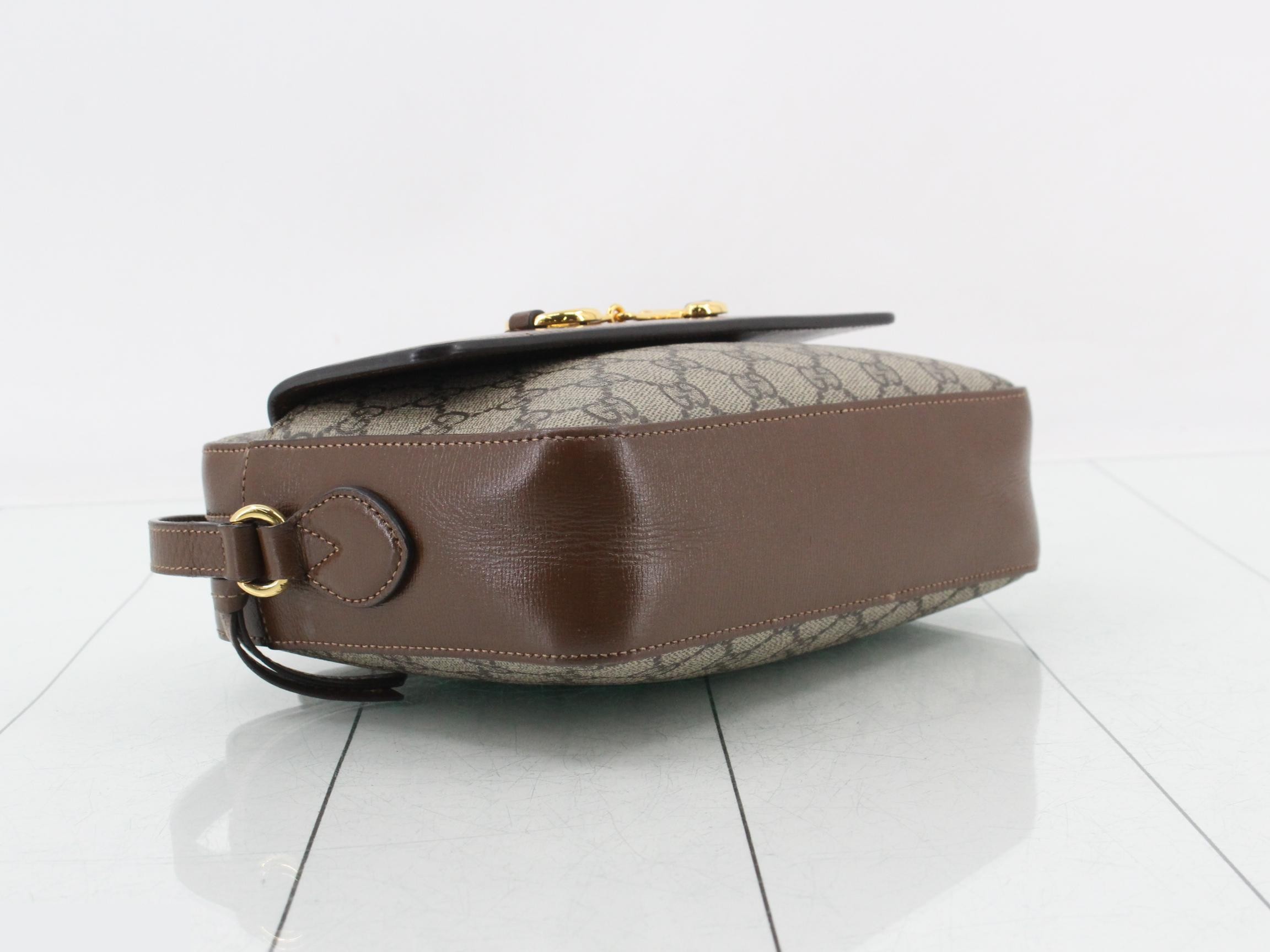 1955 Horsebit GG Supreme Leather Shoulder Bag — view 5