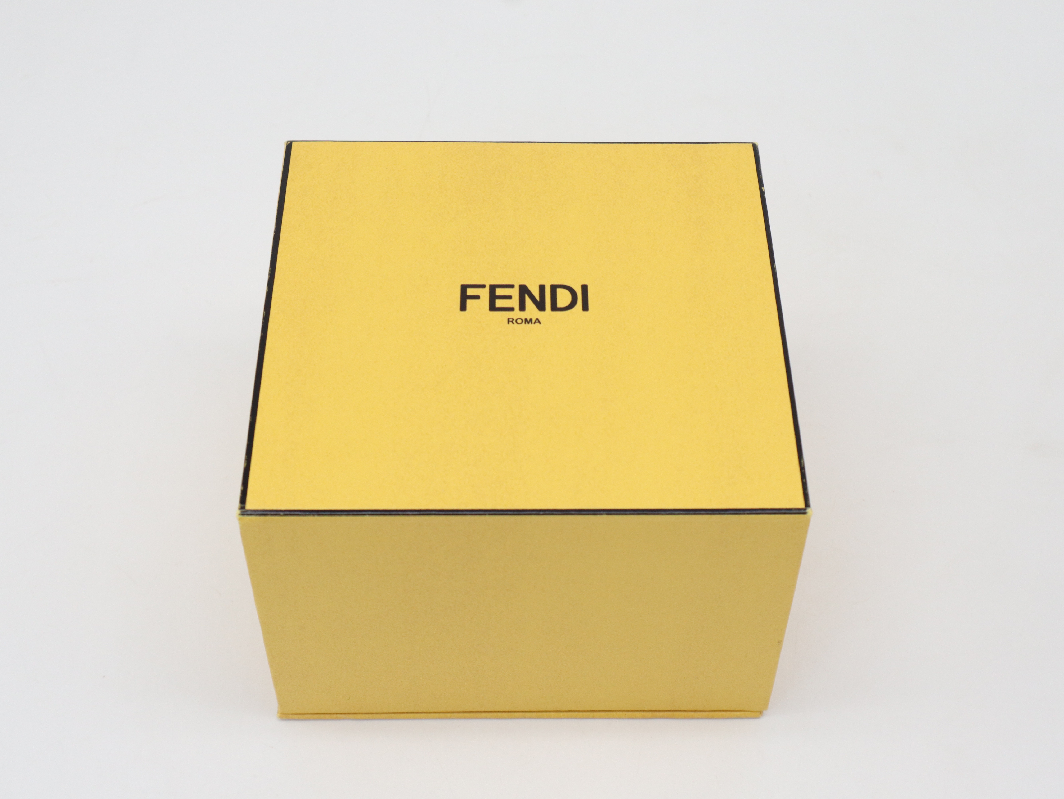 FF Logo Square Chain Necklace, 10g, with Box. — view 5