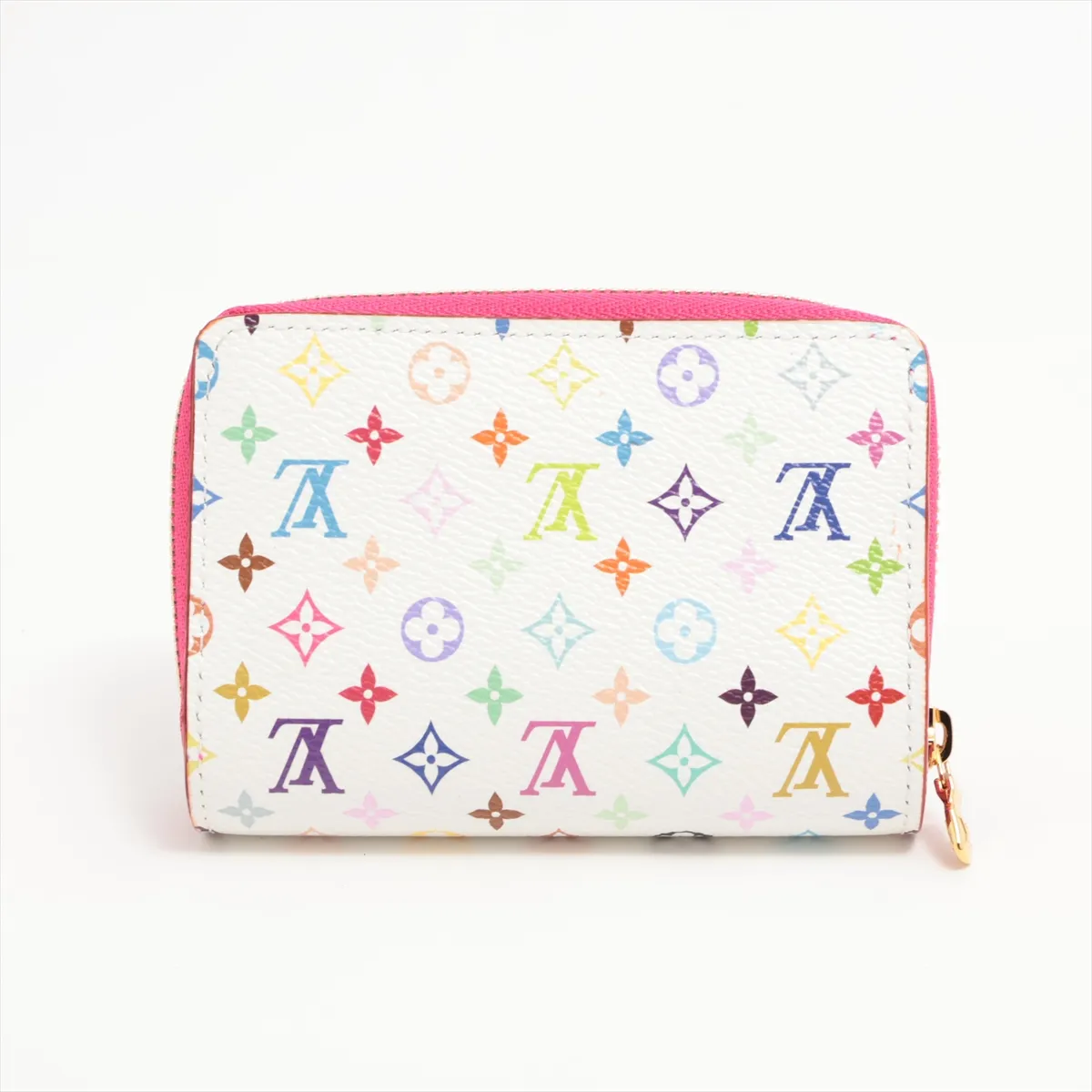 x Takashi Murakami Multicolor Portefeuille Lou M14093 Compact Wallet Bronze — view 2